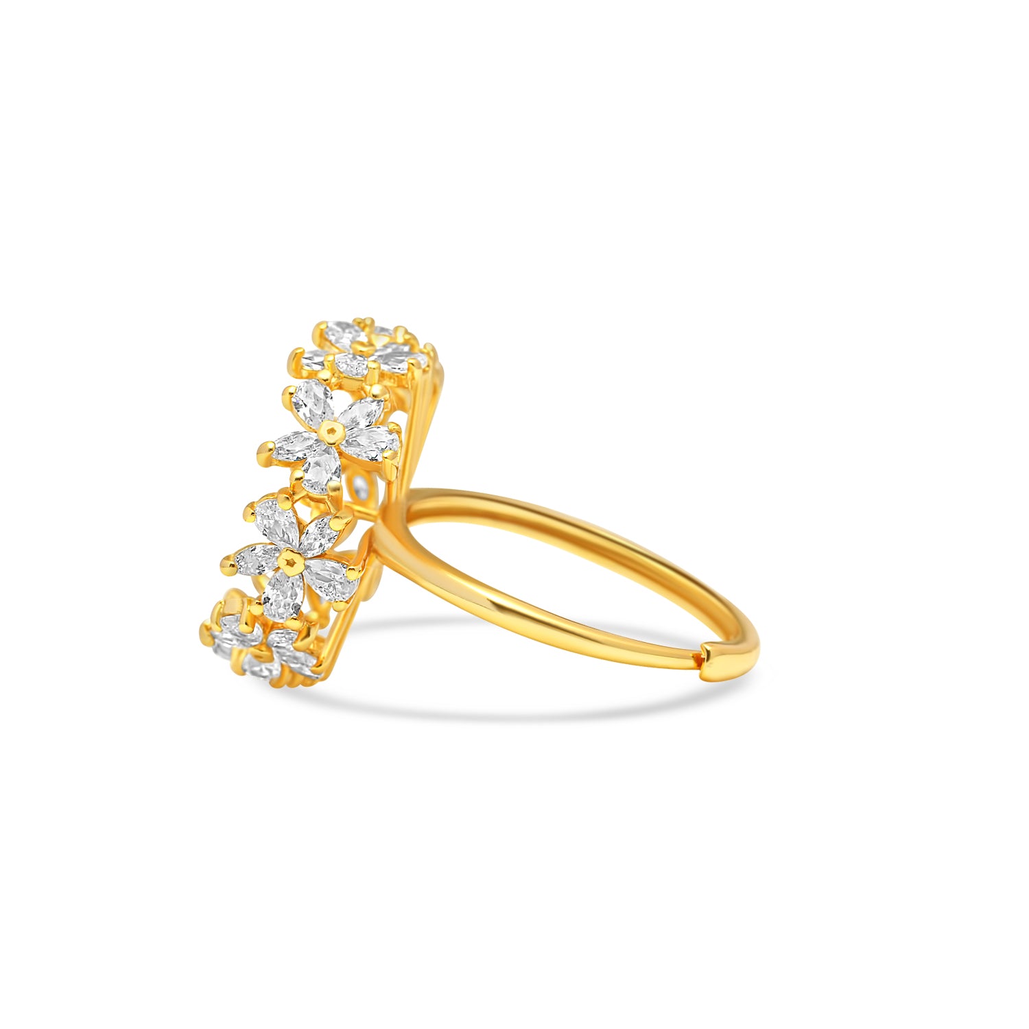 Adjustable Ring 925 Silver for pearl SC385G