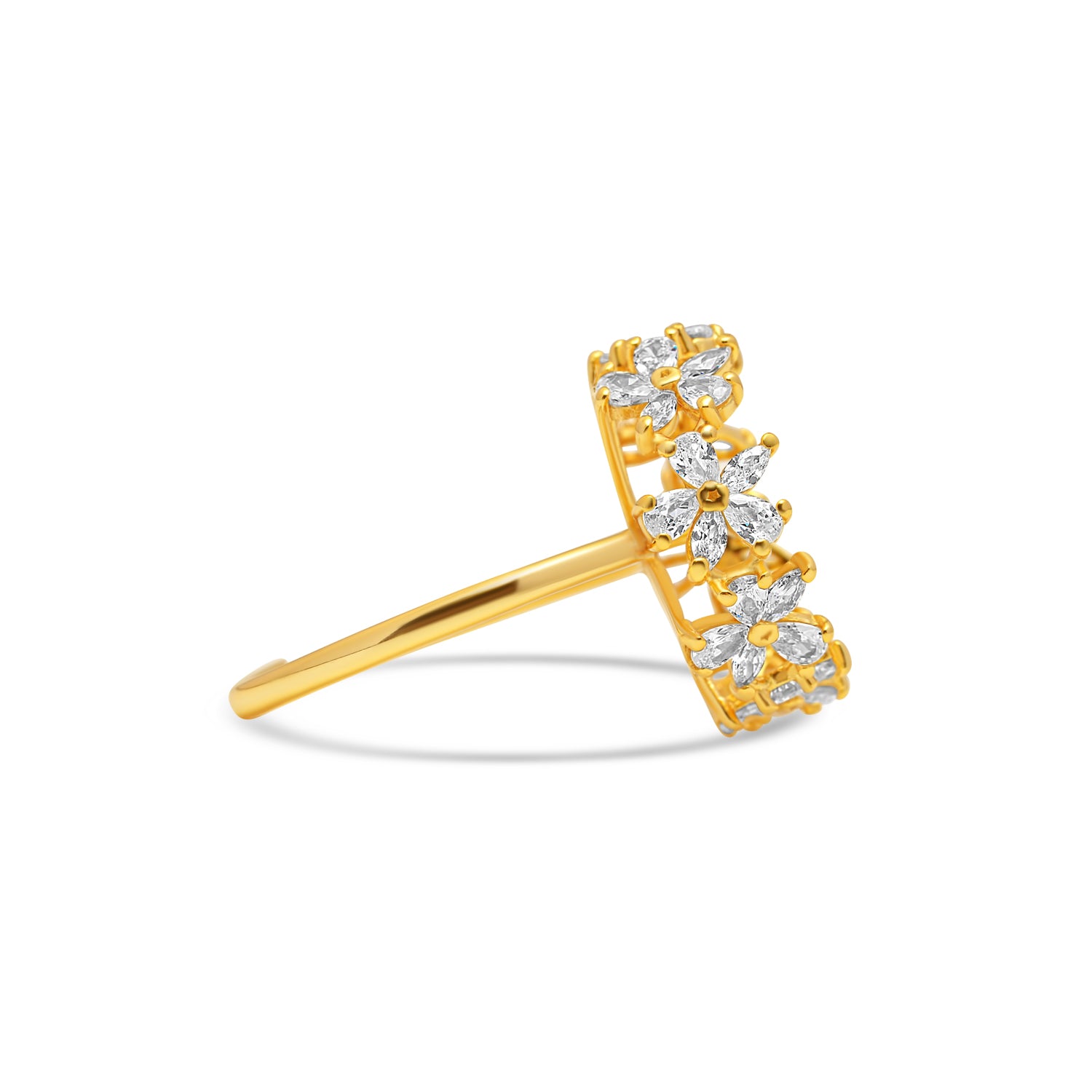 Adjustable Ring 925 Silver for pearl SC385G