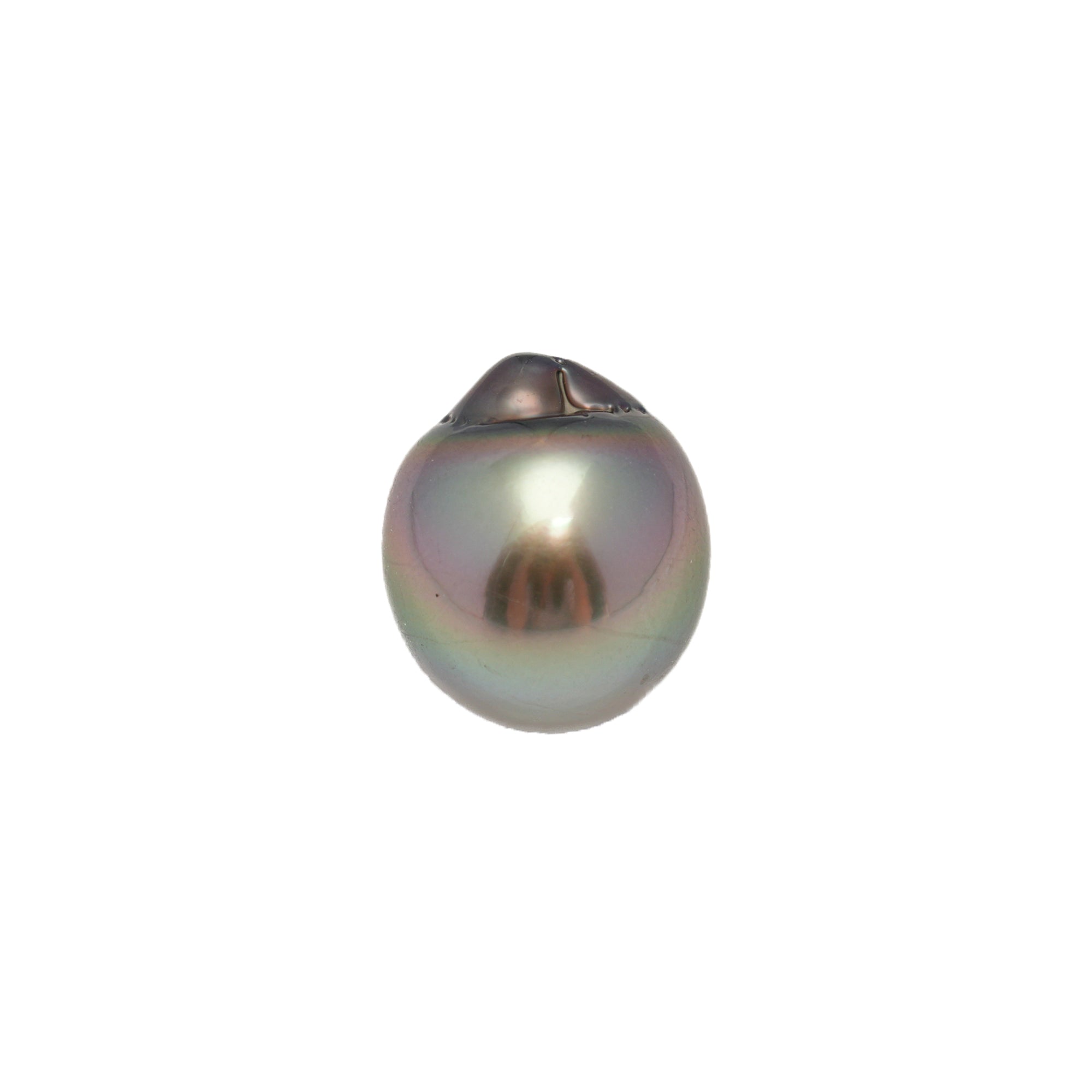 1pcs Light Green 13.3mm - SB AAA/AA Quality Tahitian Pearl Single LP2345 CMP10