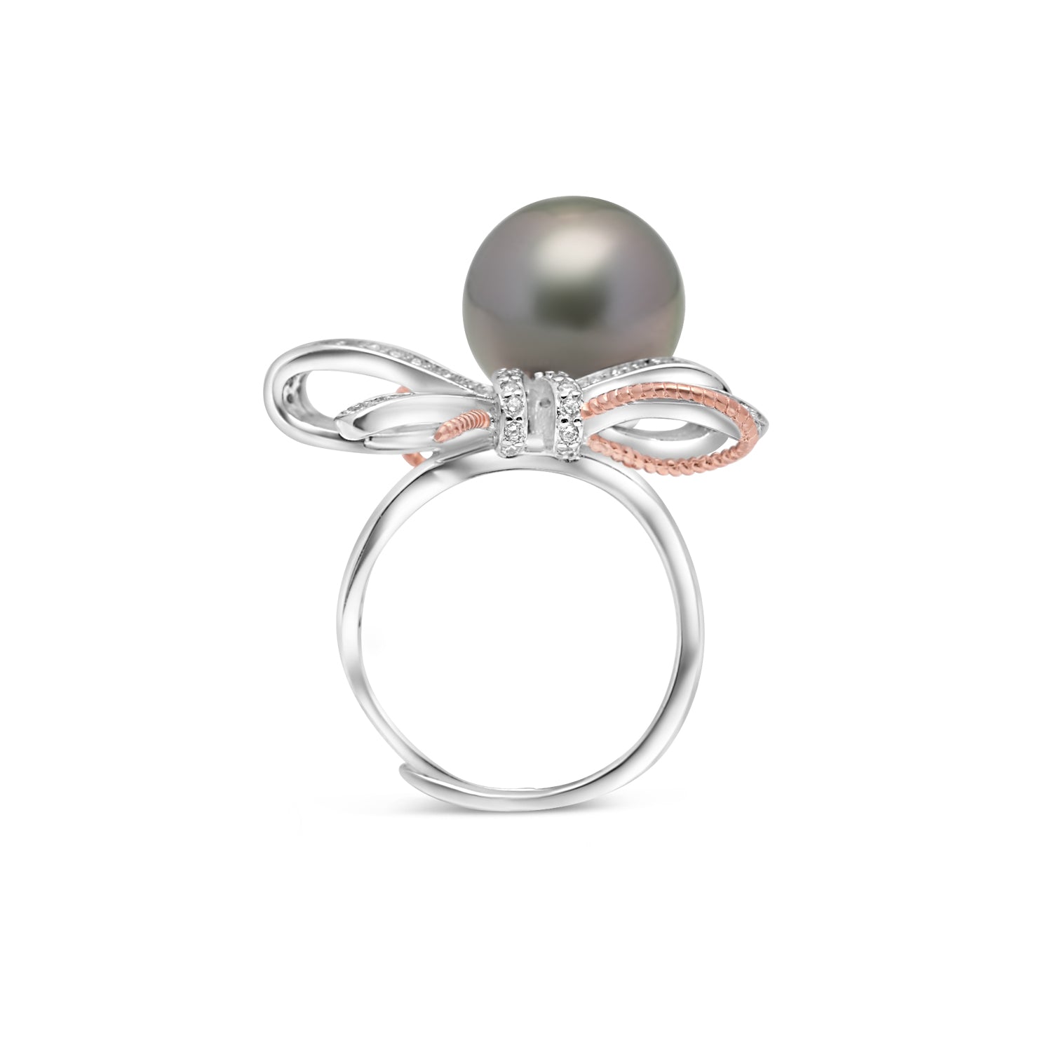 "Signature" Tahitian Pearl Ring SHM1395 OR11
