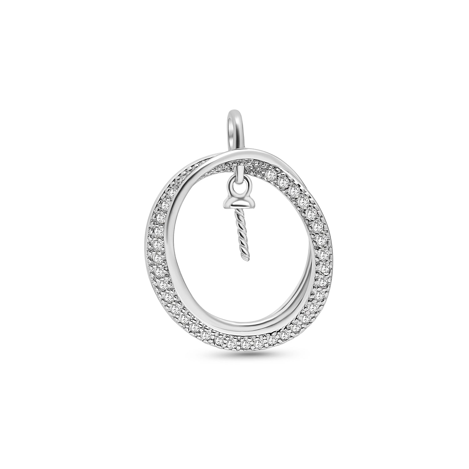 Pendant Clasps 925 Silver for pearl SC435