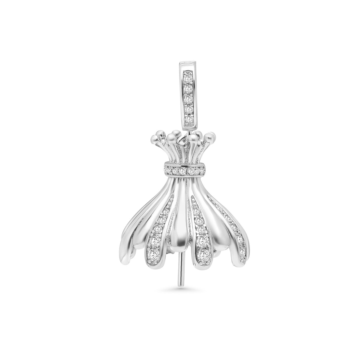 Pendant Clasps 925 Silver for pearl SC269