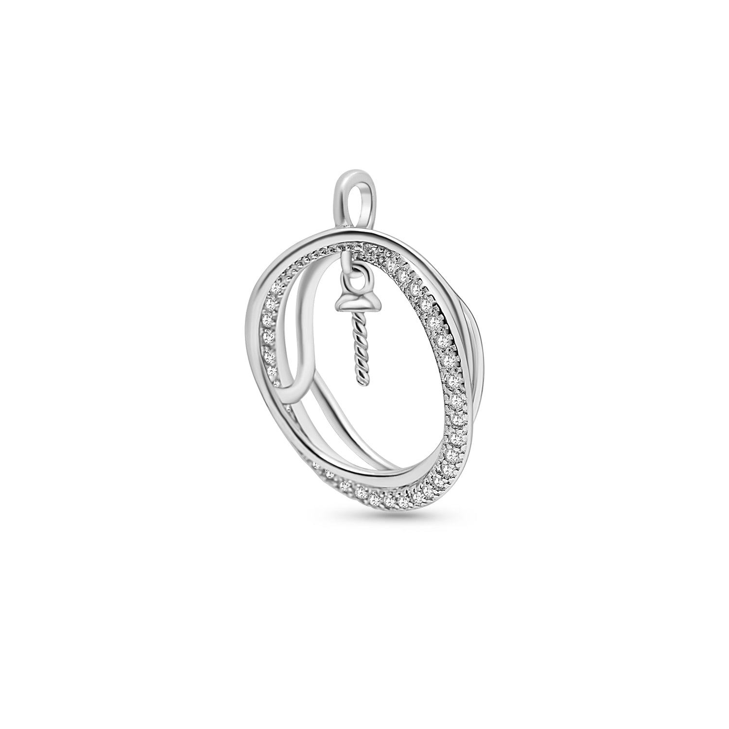 Pendant Clasps 925 Silver for pearl SC435