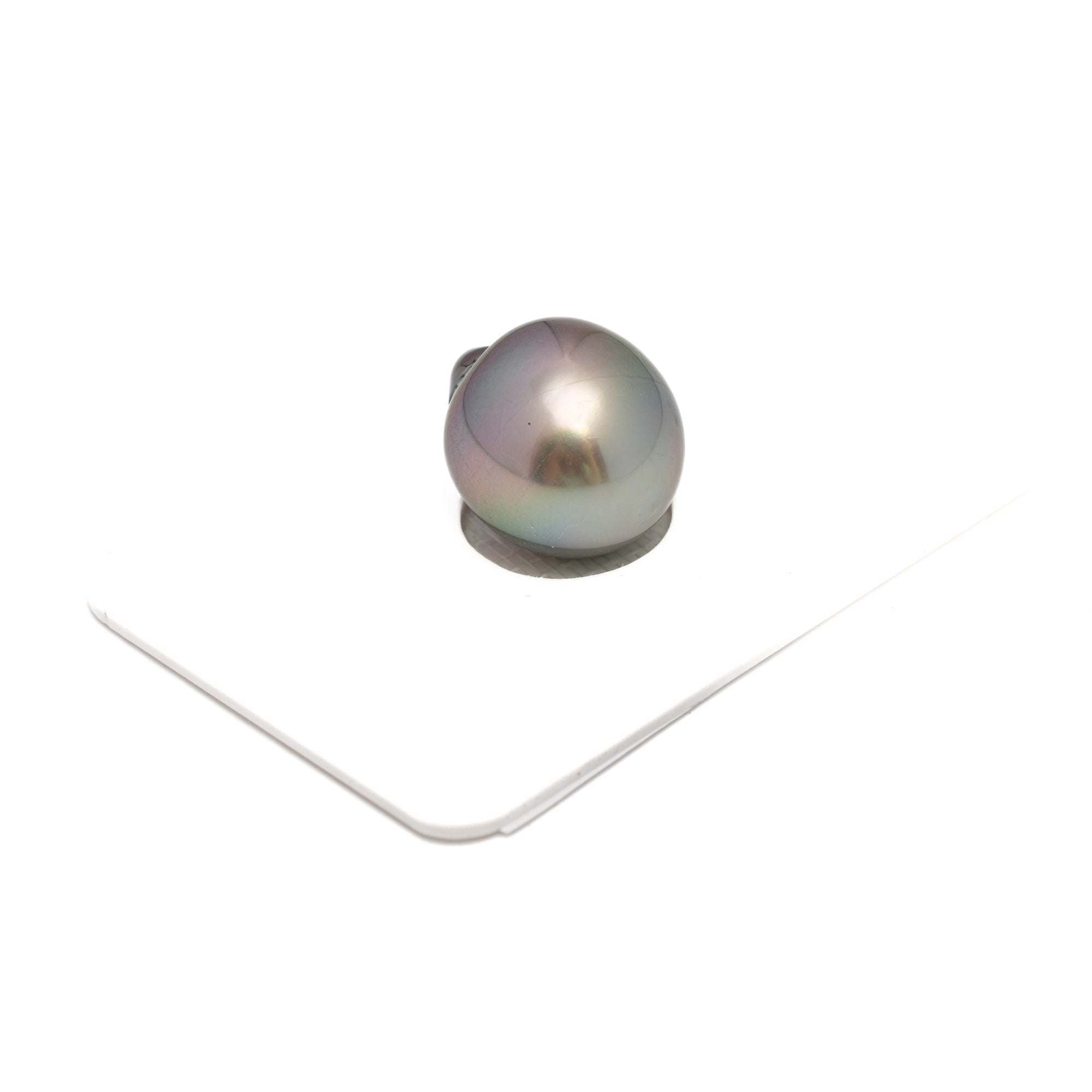 1pcs Light Green 13.3mm - SB AAA/AA Quality Tahitian Pearl Single LP2345 CMP10