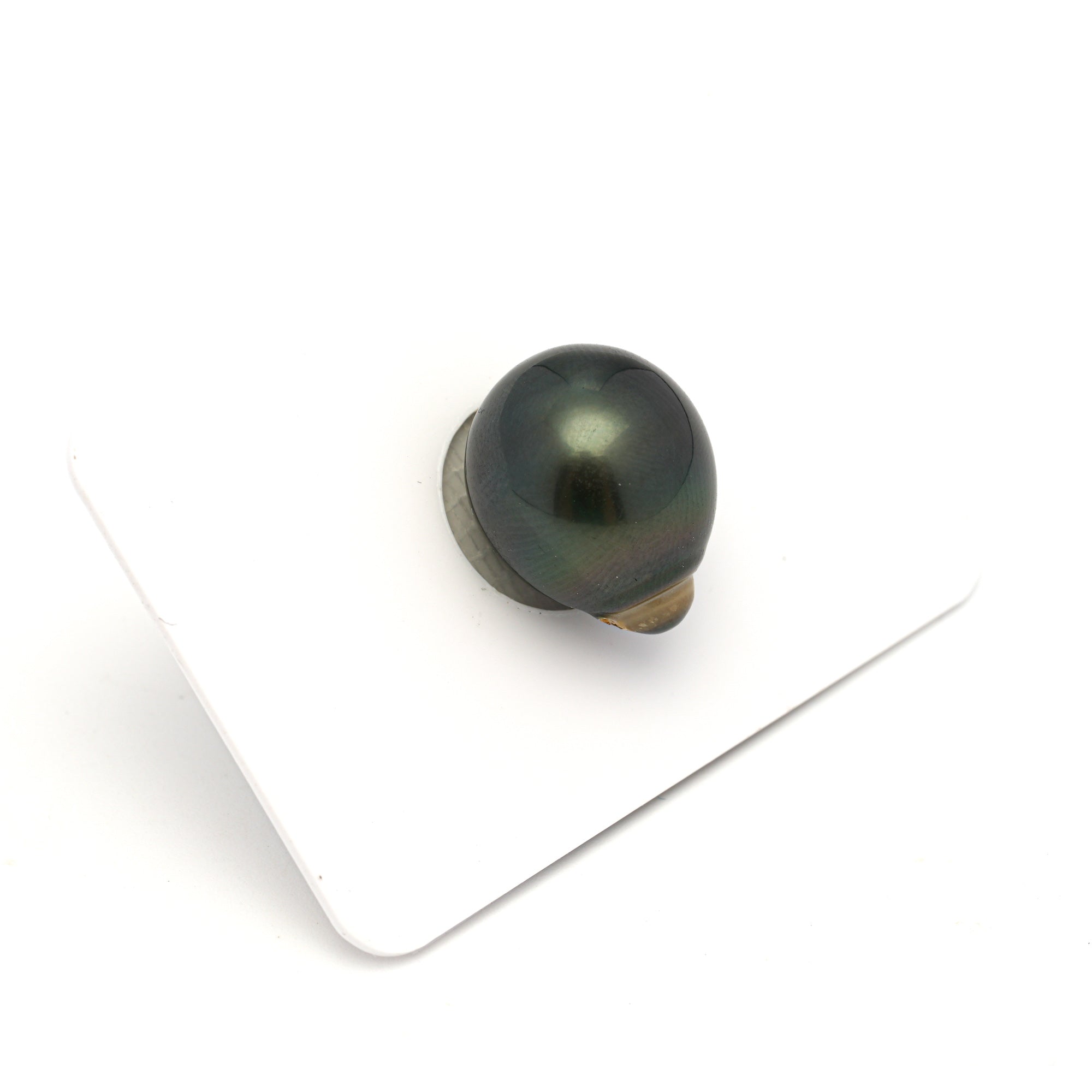 1pcs Green 13.3mm - SB AAA/AA Quality Tahitian Pearl Single LP2368 THMIX4