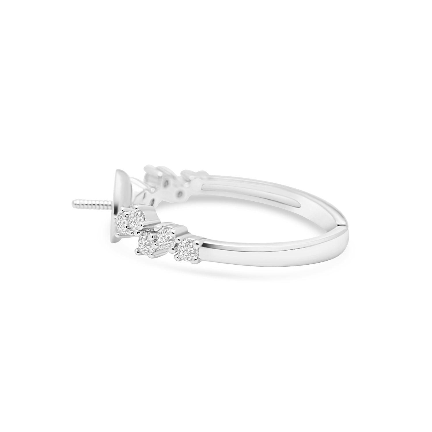 Adjustable Ring 925 Silver for pearl SC338/SC338G