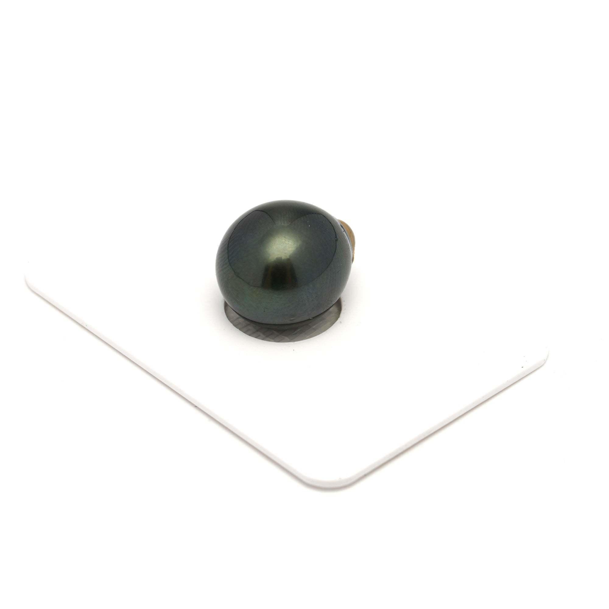 1pcs Green 13.3mm - SB AAA/AA Quality Tahitian Pearl Single LP2368 THMIX4