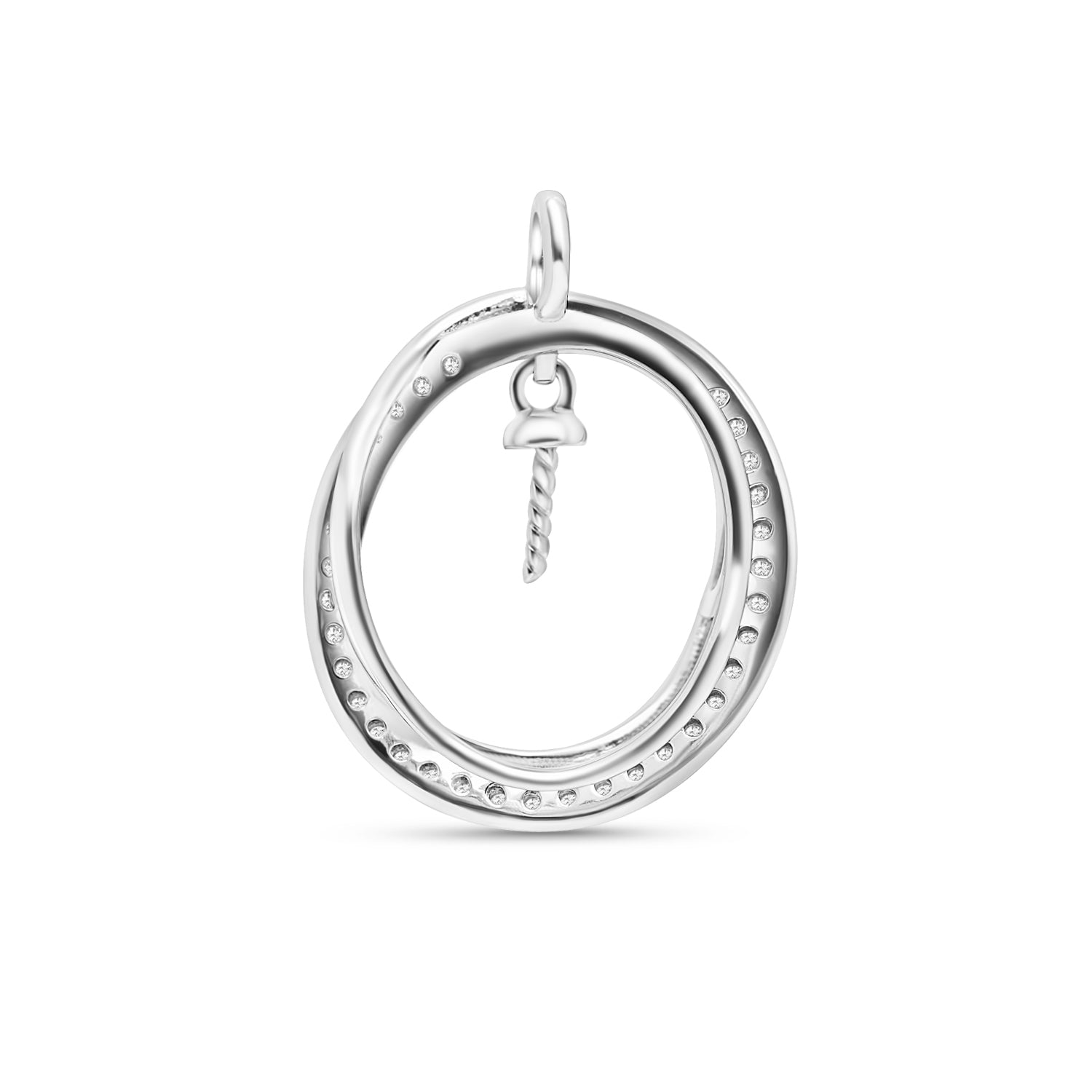Pendant Clasps 925 Silver for pearl SC435
