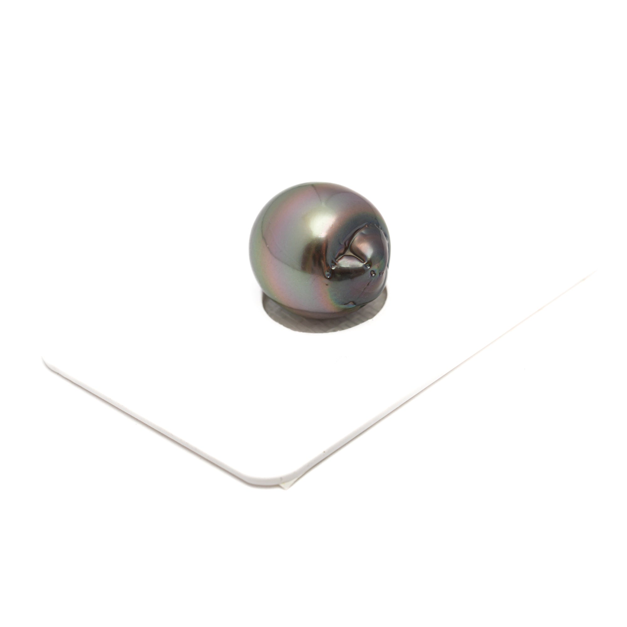 1pcs Light Green 13.3mm - SB AAA/AA Quality Tahitian Pearl Single LP2345 CMP10