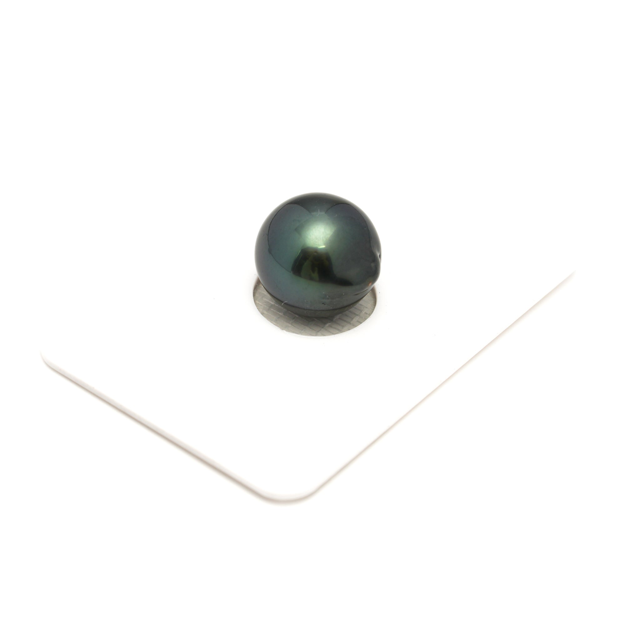 1pcs "High Luster" Dark Green 12.4mm - SB AAA/TOP Quality Tahitian Pearl Single LP2427 LP1