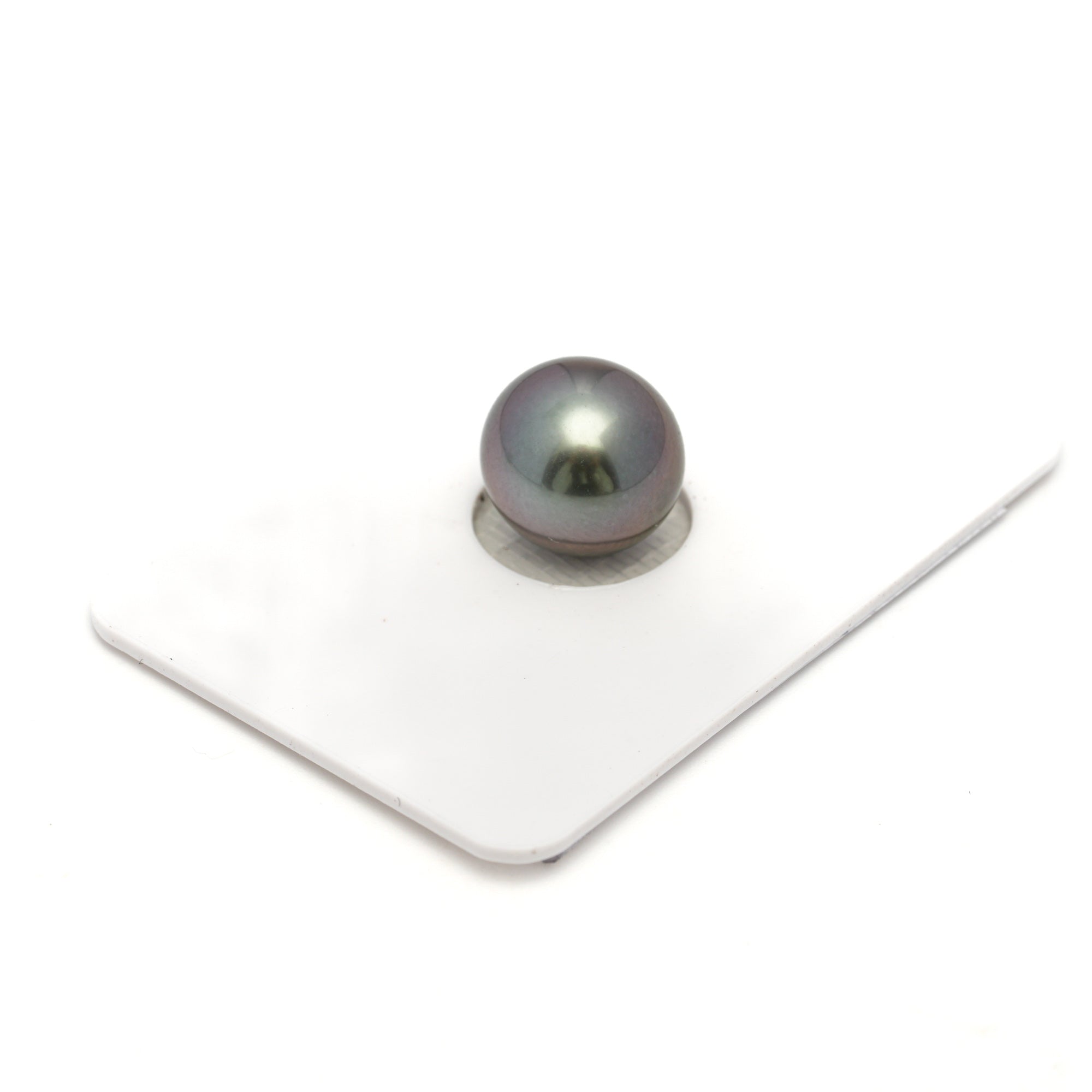 1pcs "Top Luster" Purple 11mm - OV AAA/TOP Quality Tahitian Pearl Single LP2233 OR11