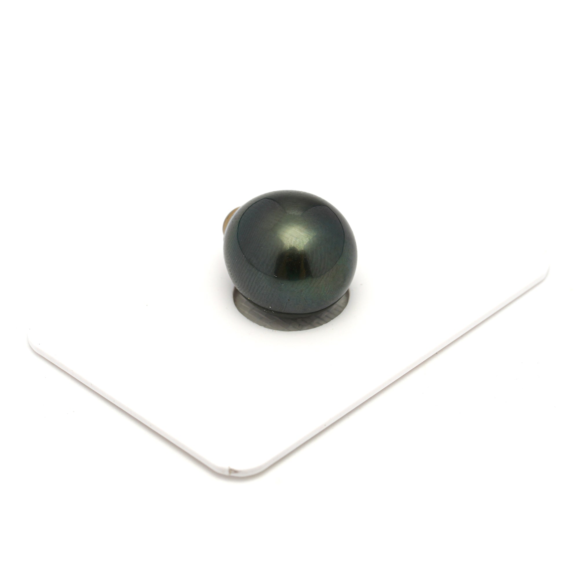 1pcs Green 13.3mm - SB AAA/AA Quality Tahitian Pearl Single LP2368 THMIX4