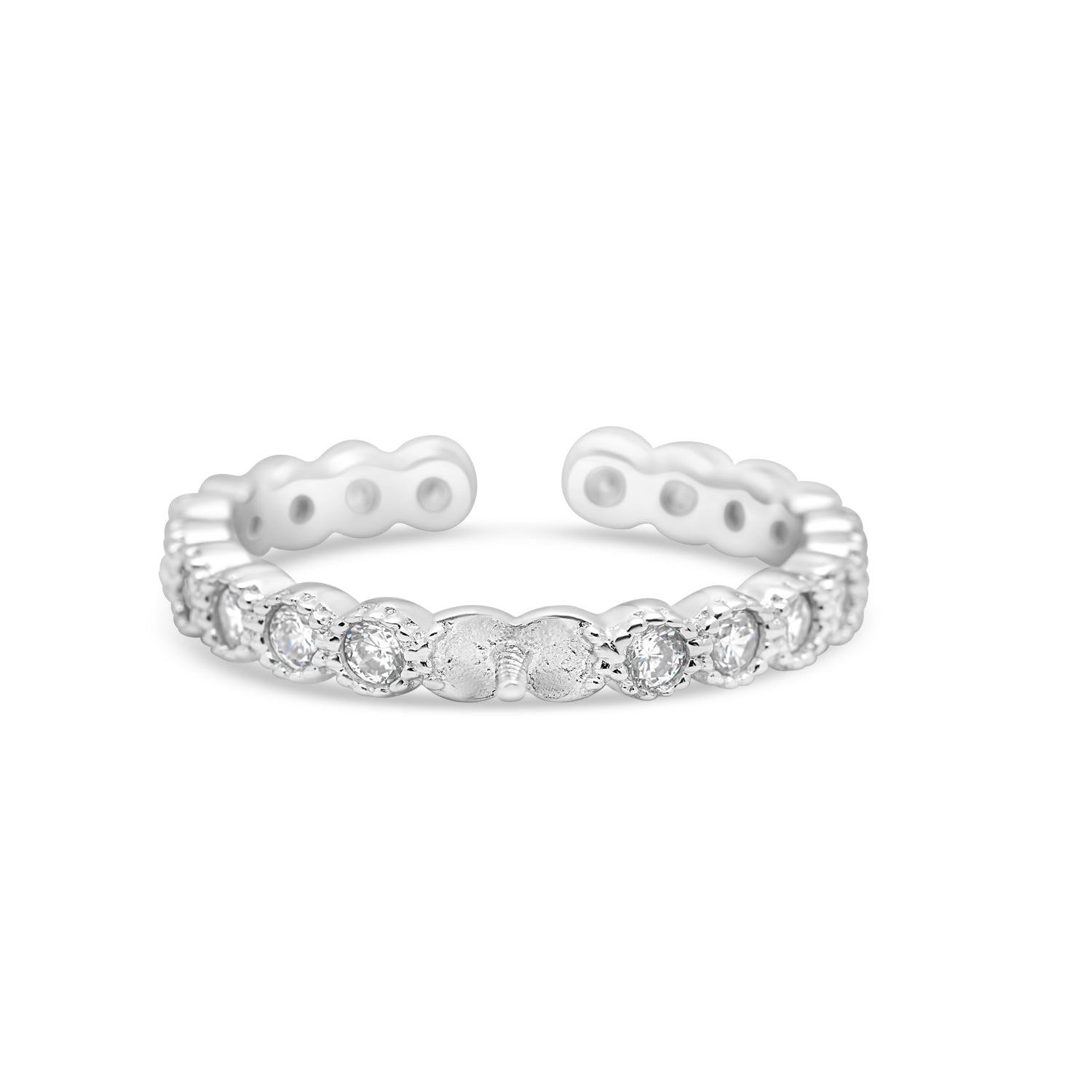 Adjustable Ring 925 Silver for pearl SC339/SC339G