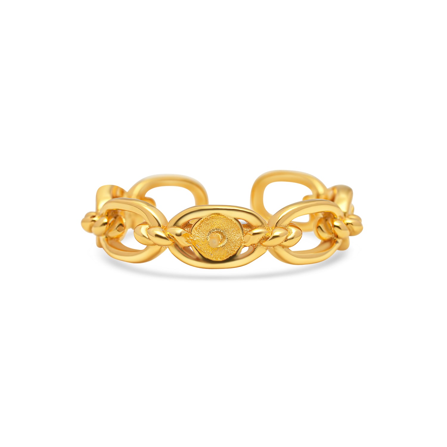 Adjustable Ring 925 Silver for pearl SC400G