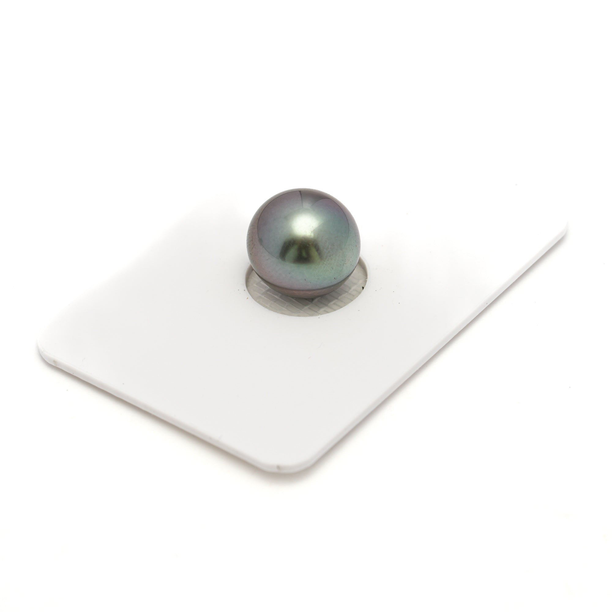 1pcs "Top Luster" Purple 11mm - OV AAA/TOP Quality Tahitian Pearl Single LP2233 OR11