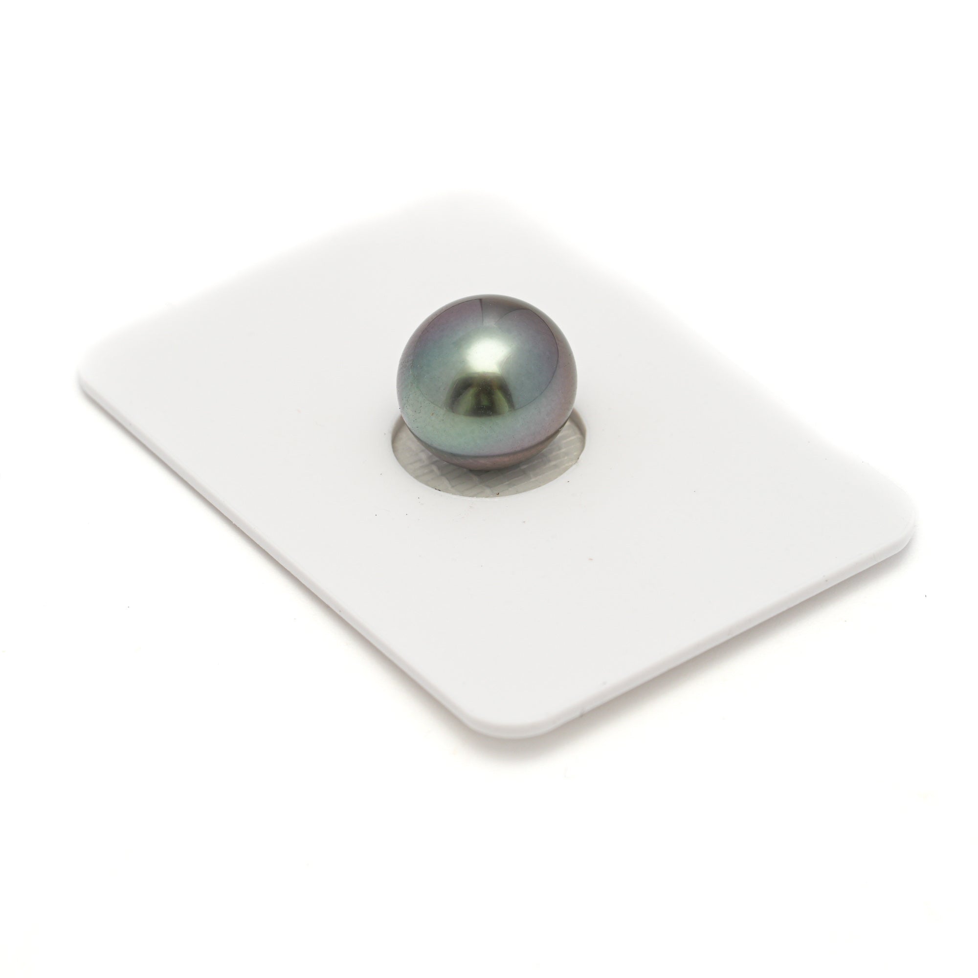 1pcs "Top Luster" Purple 11mm - OV AAA/TOP Quality Tahitian Pearl Single LP2233 OR11