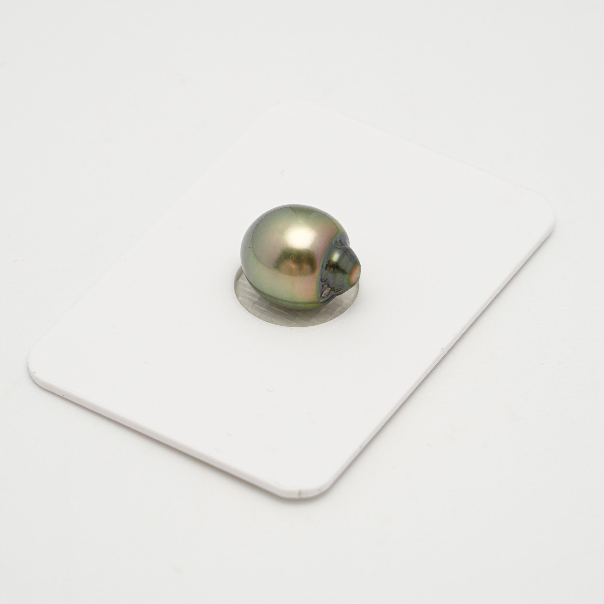 1pcs Golden Green 10.4mm - SB AAA Quality Tahitian Pearl Single LP2023 OR7