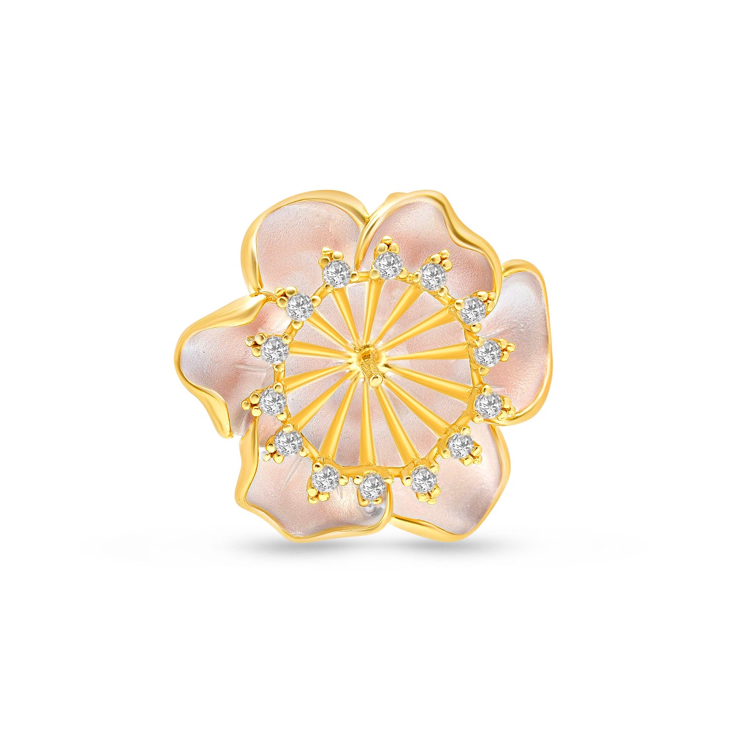 Pendant Clasps 925 Silver for pearl SC274/SC274G