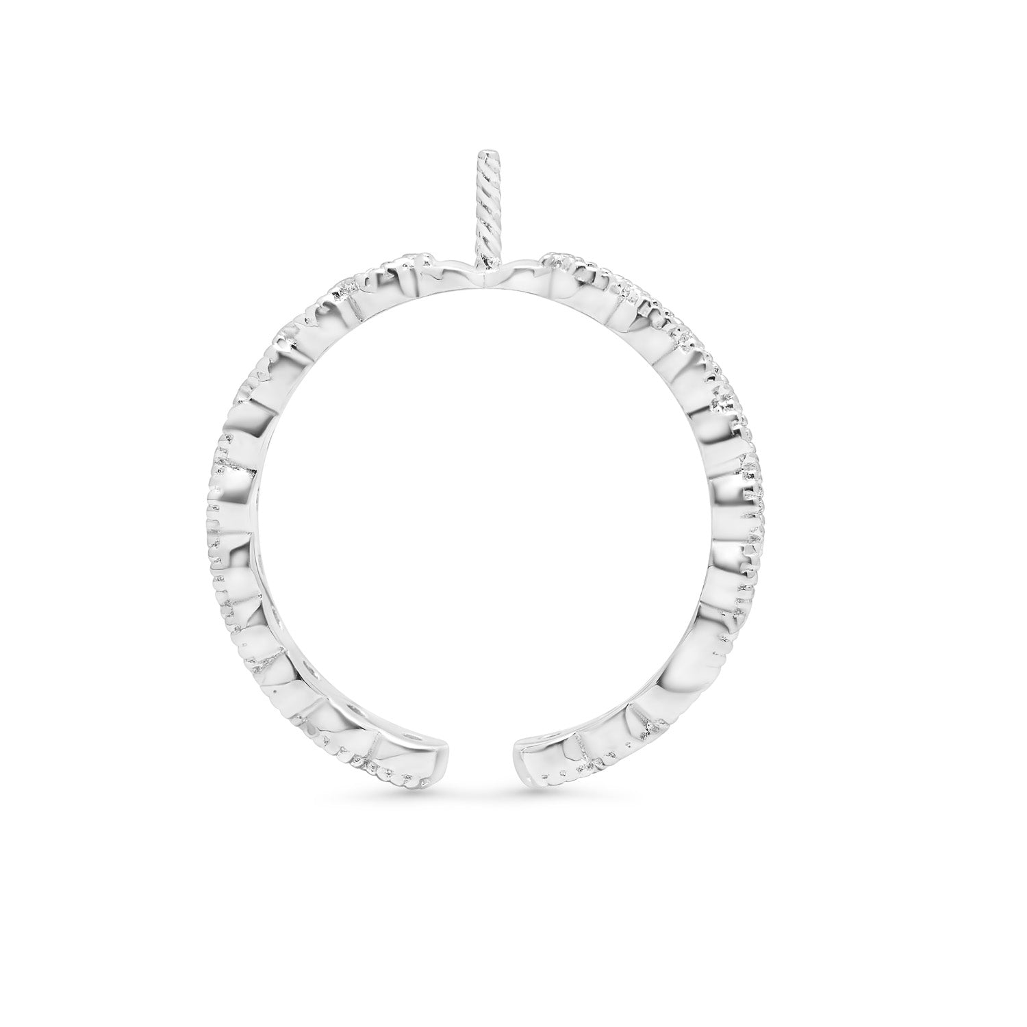 Adjustable Ring 925 Silver for pearl SC339/SC339G