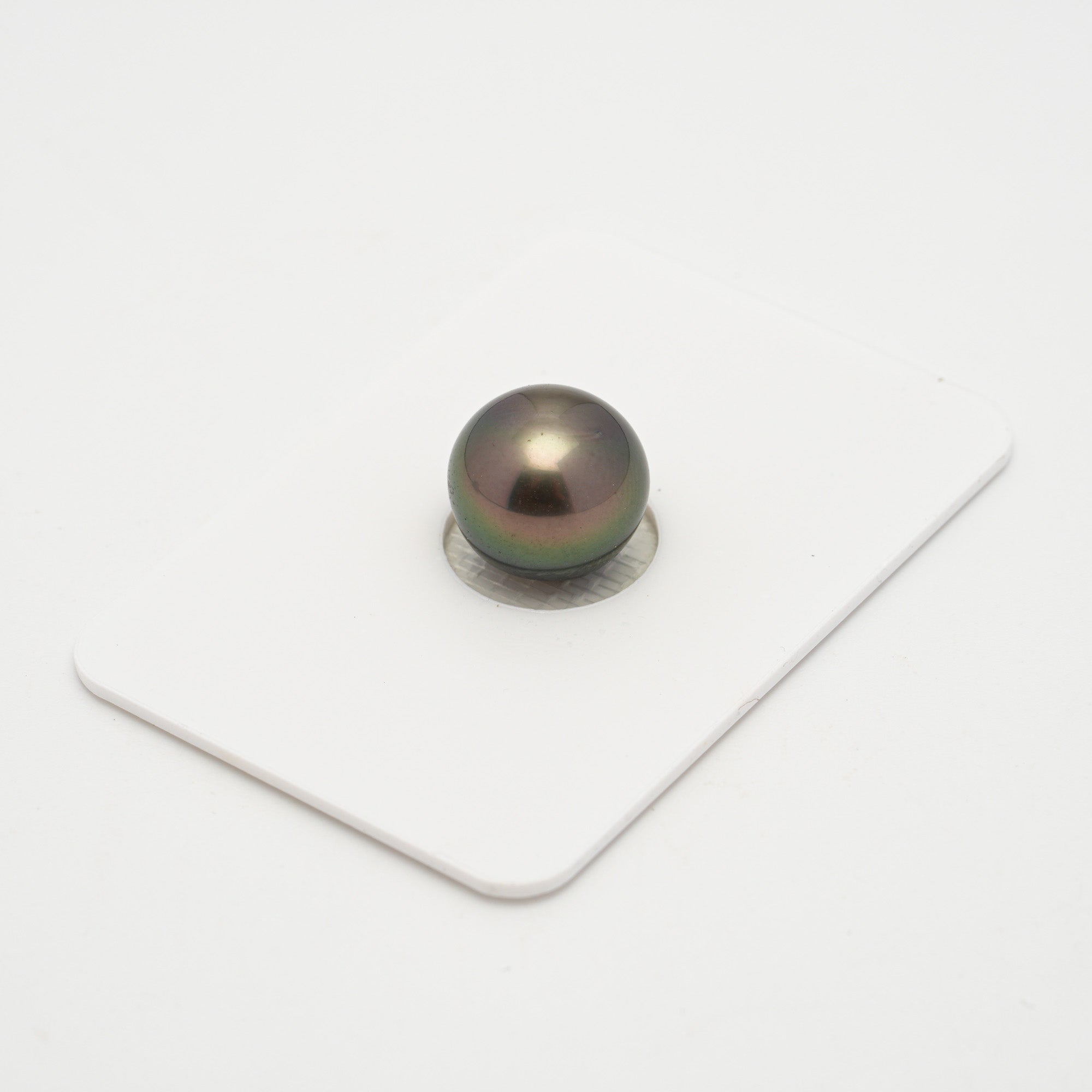 1pcs Olive Green 11.3mm - NR AA Quality Tahitian Pearl Single LP2204 HL3
