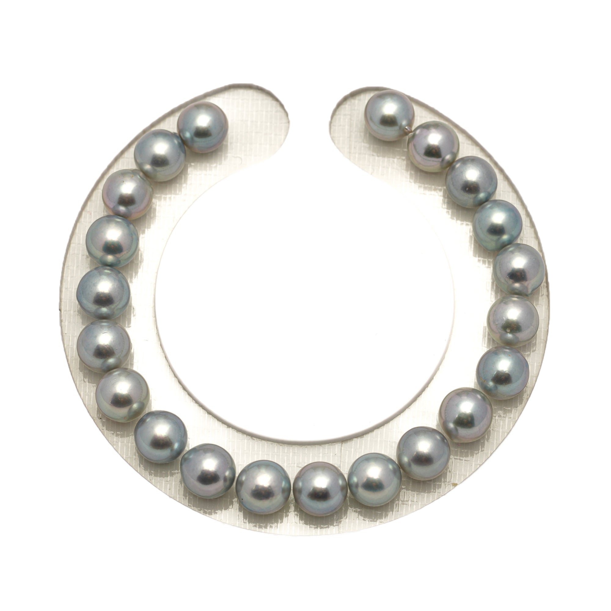 21pcs Akoya Pearl Silver Mix 7.4-7.9mm - SR/NR AAA/AA Quality Bracelet AKBR2399 CMA1