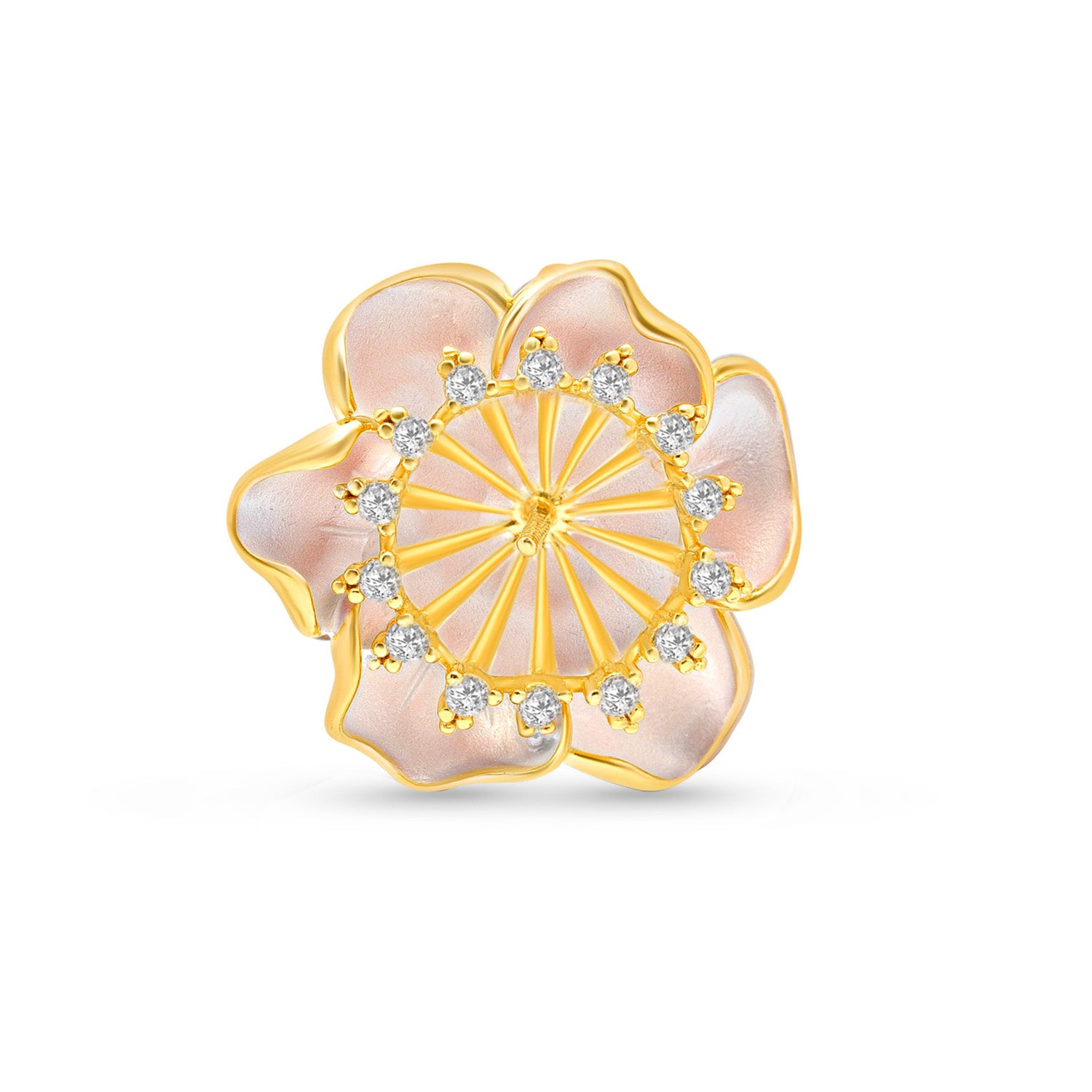 Pendant Clasps 925 Silver for pearl SC274/SC274G