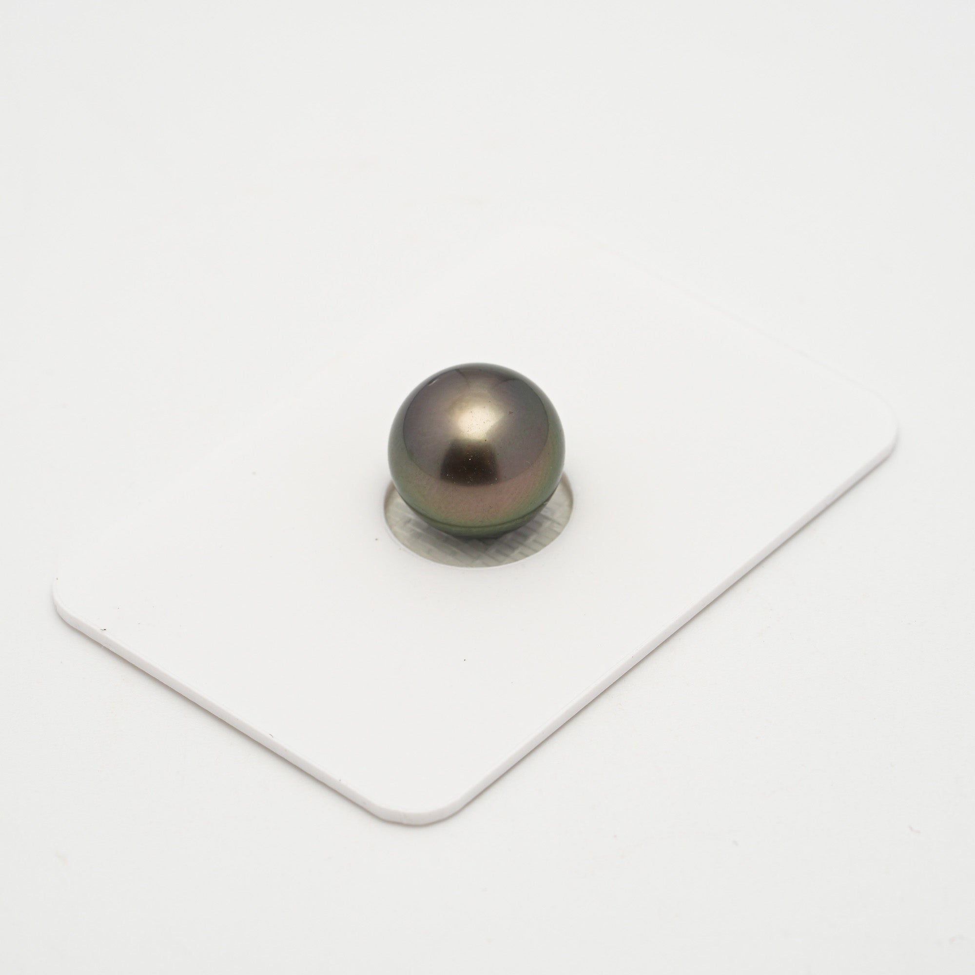 1pcs Olive Green 11.3mm - NR AA Quality Tahitian Pearl Single LP2204 HL3