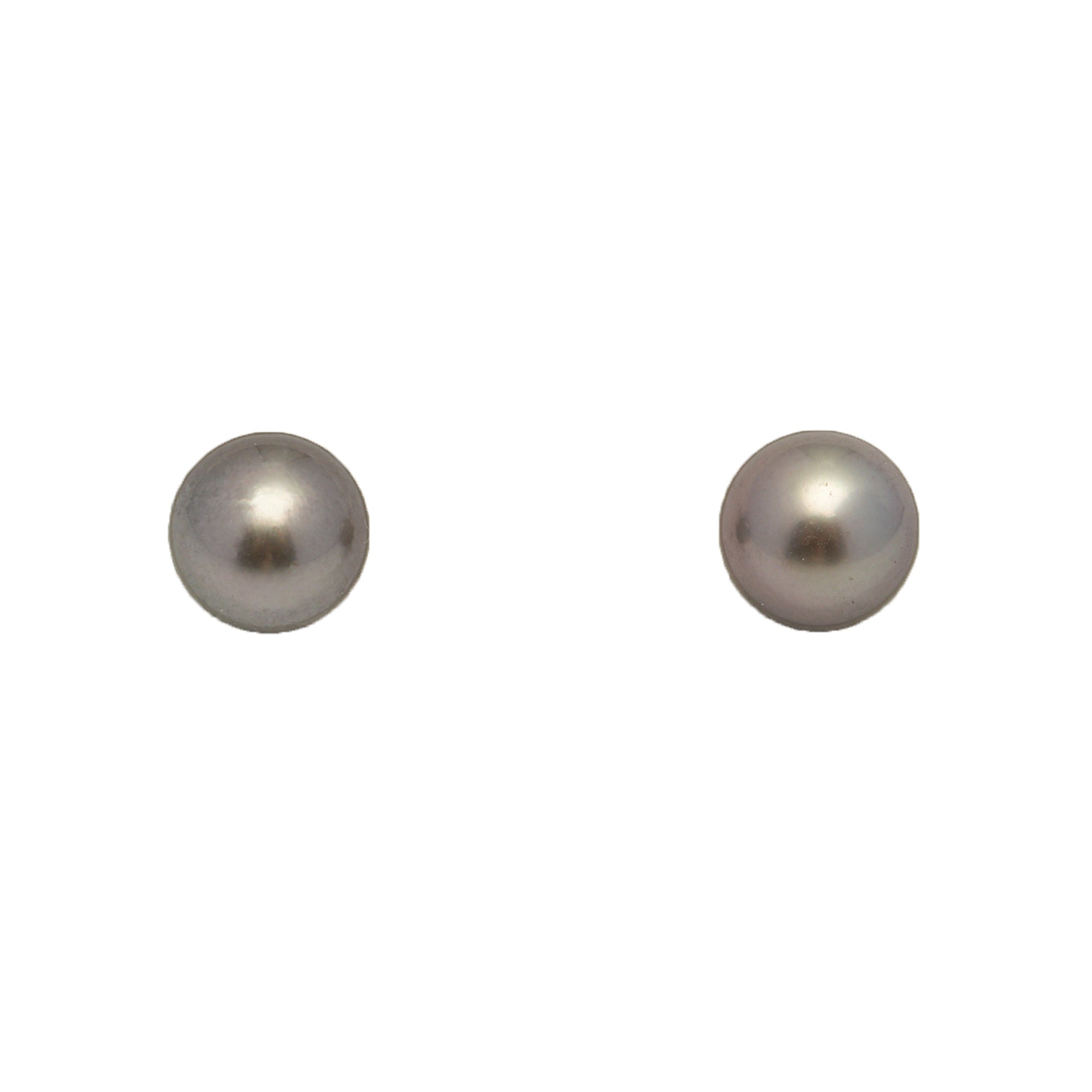2pcs Light 7.4-7.5mm - RSR AAA/AA Quality Tahitian Pearl Pair ER1798 NG19