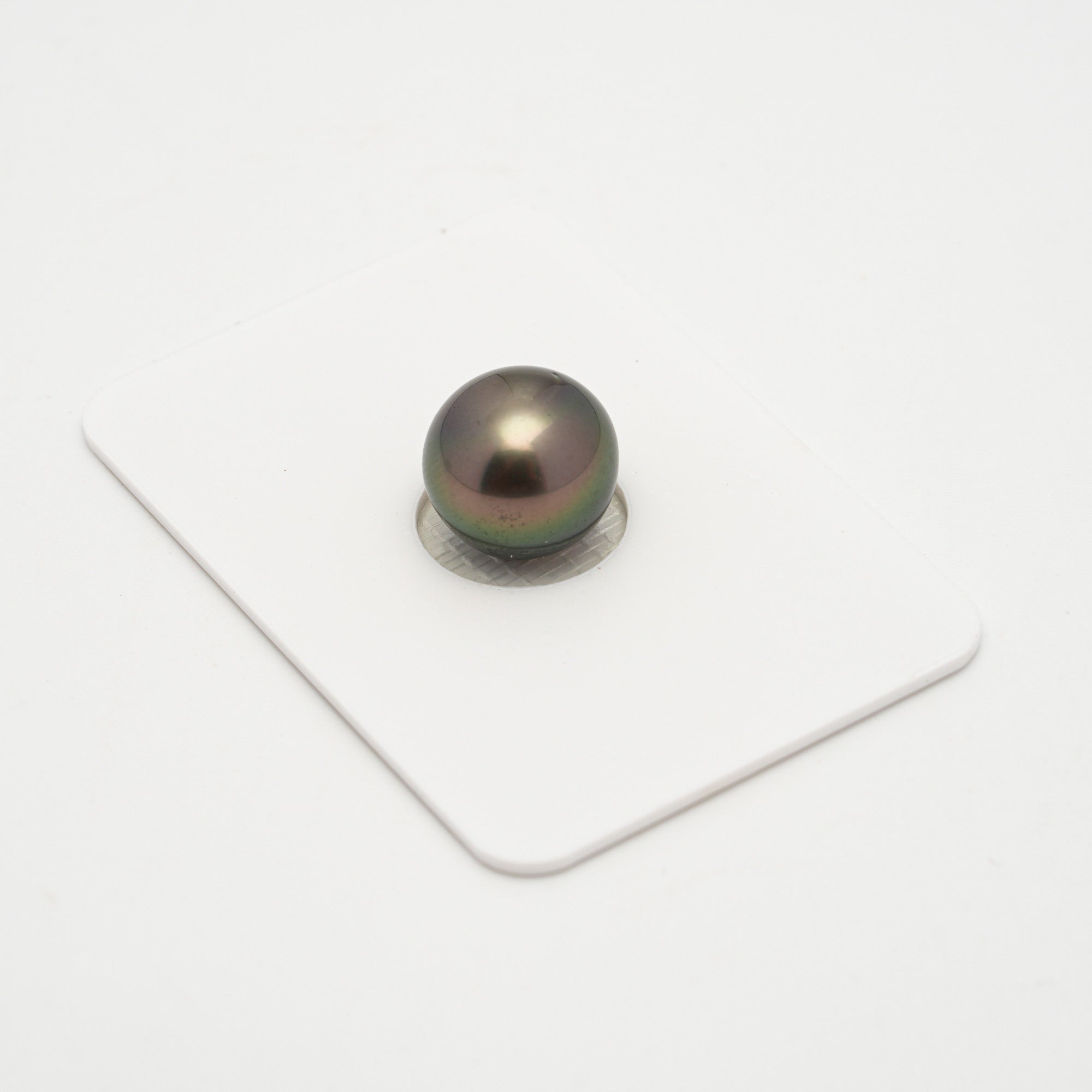 1pcs Olive Green 11.3mm - NR AA Quality Tahitian Pearl Single LP2204 HL3