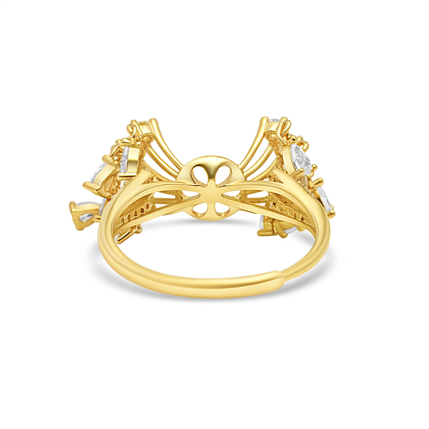 Adjustable Ring 925 Silver for pearl SC401G