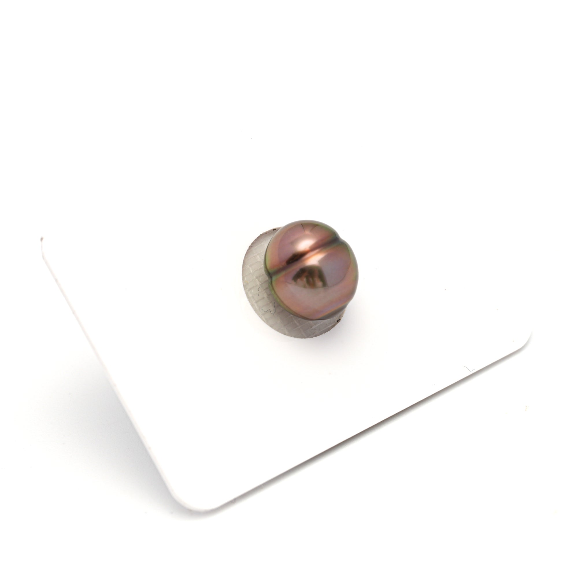 1pcs "RARE" Copper 9.5mm - CL AAA Quality Tahitian Pearl Single LP2299 HL4