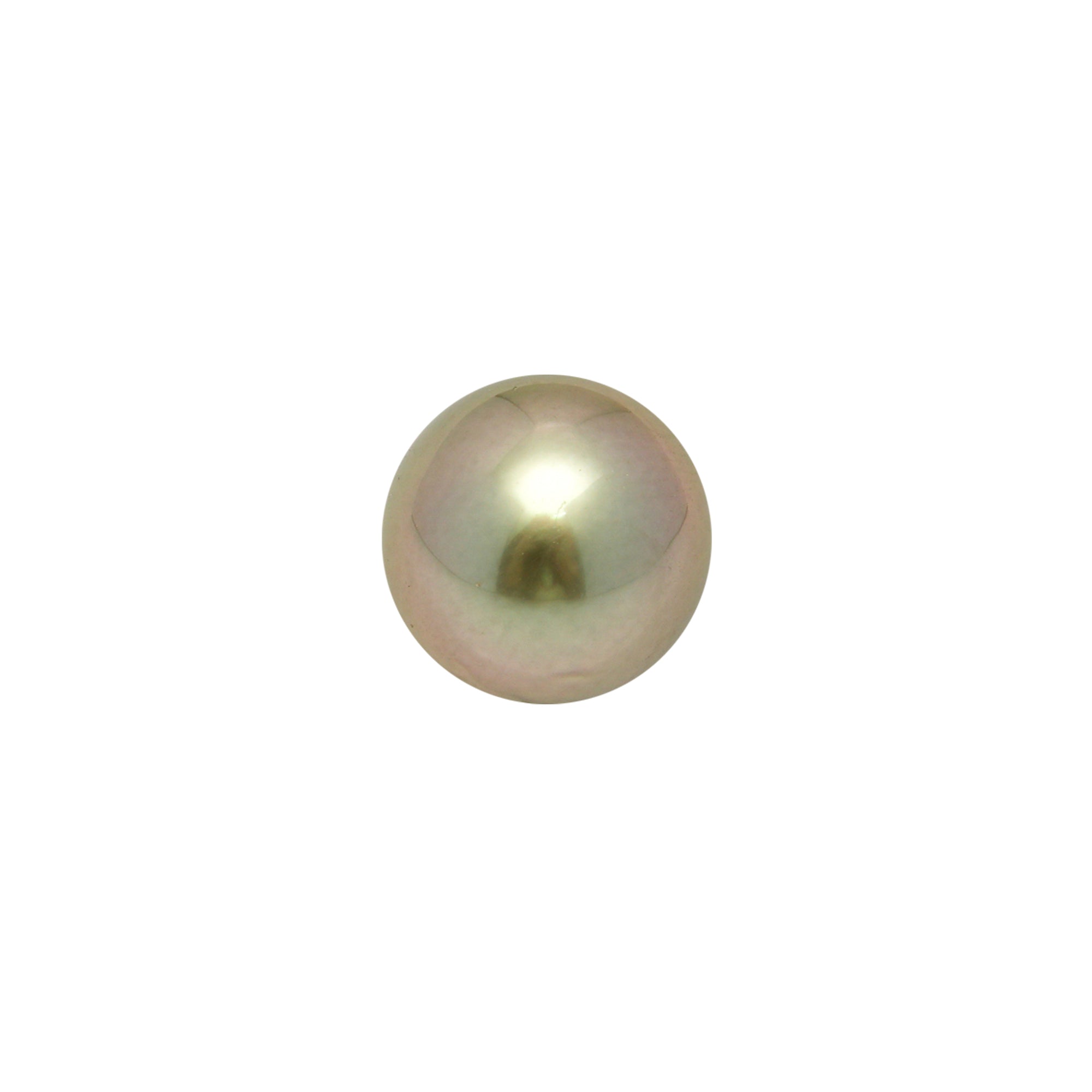 1pcs "High Luster" Olive Green 9.7mm - RSR AAA/AA Quality Tahitian Pearl Single LP2383 OR13