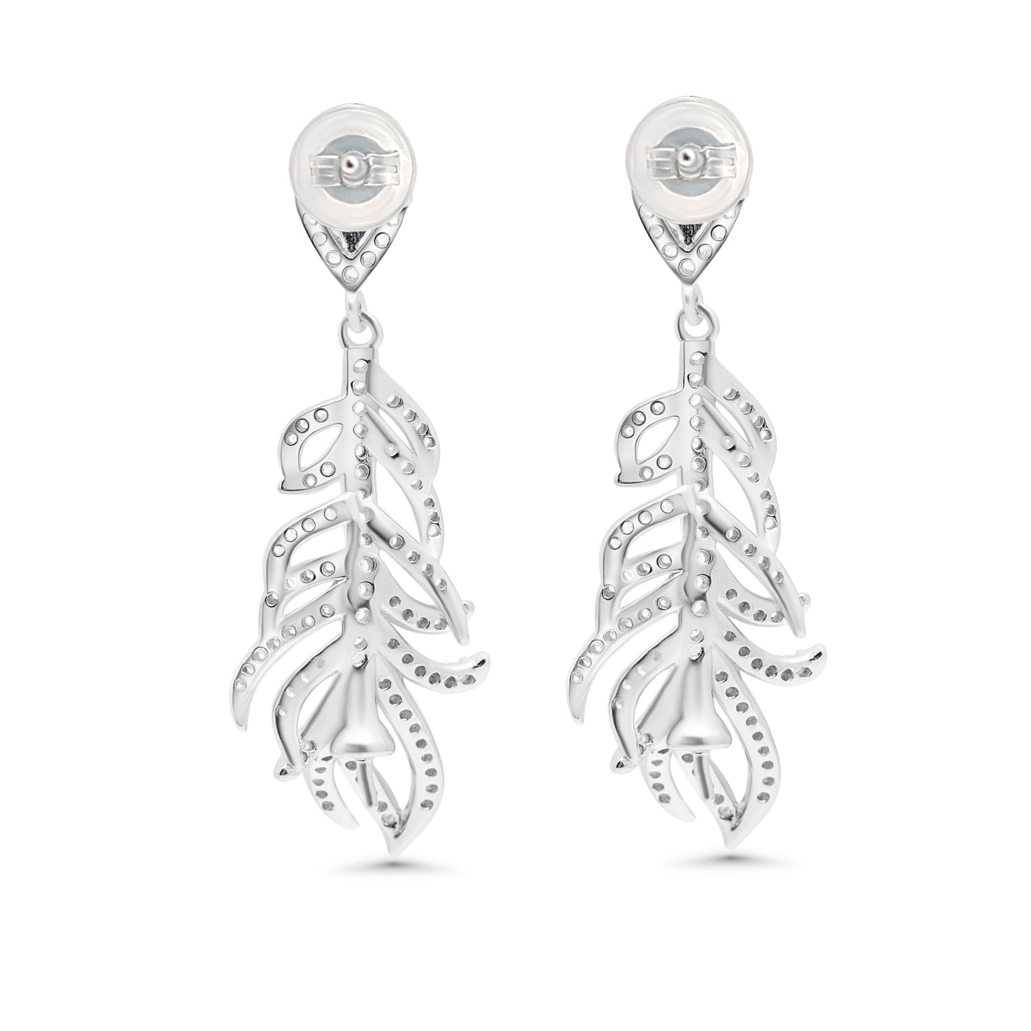 Dangle Earring Bails 925 Silver for Pearl SC290