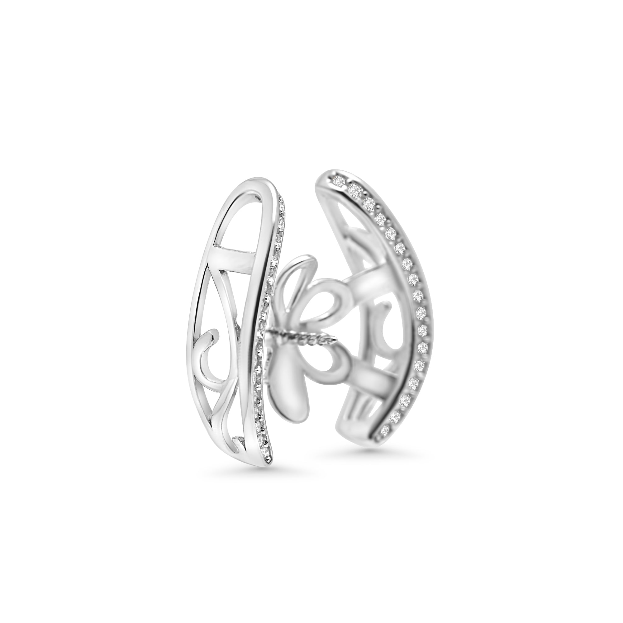 Pendant Clasp 925 Silver for Pearl SC462
