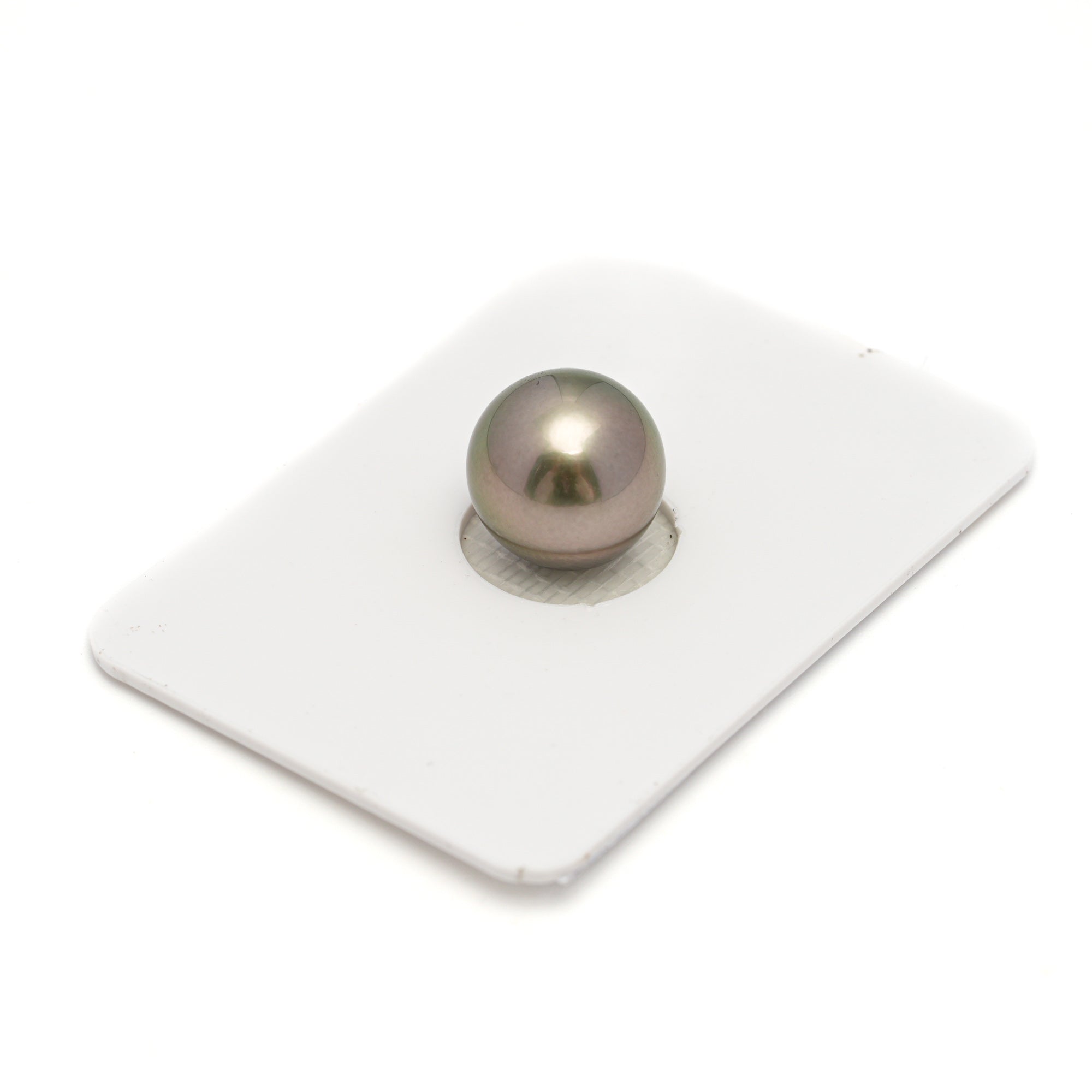 1pcs Olive Green 11.1mm - SR AAA Quality Tahitian Pearl Single LP2237 OR11