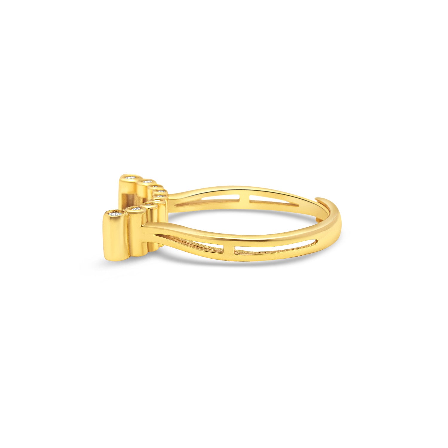 Adjustable Ring 925 Silver for pearl SC247G