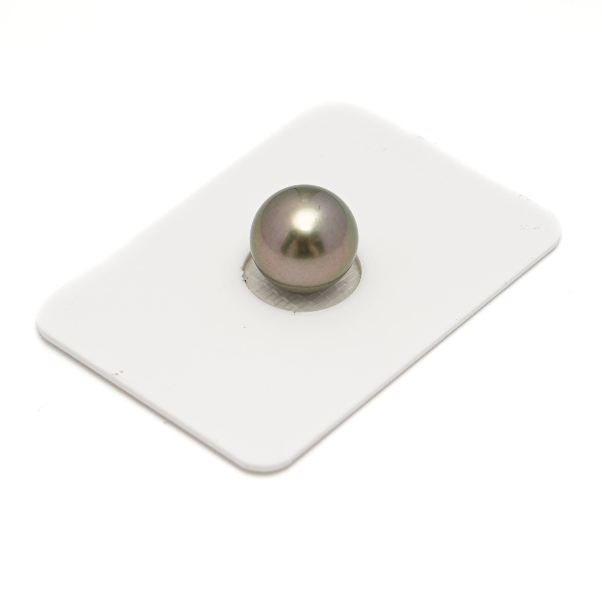 1pcs Olive Green 11.1mm - SR AAA Quality Tahitian Pearl Single LP2237 OR11