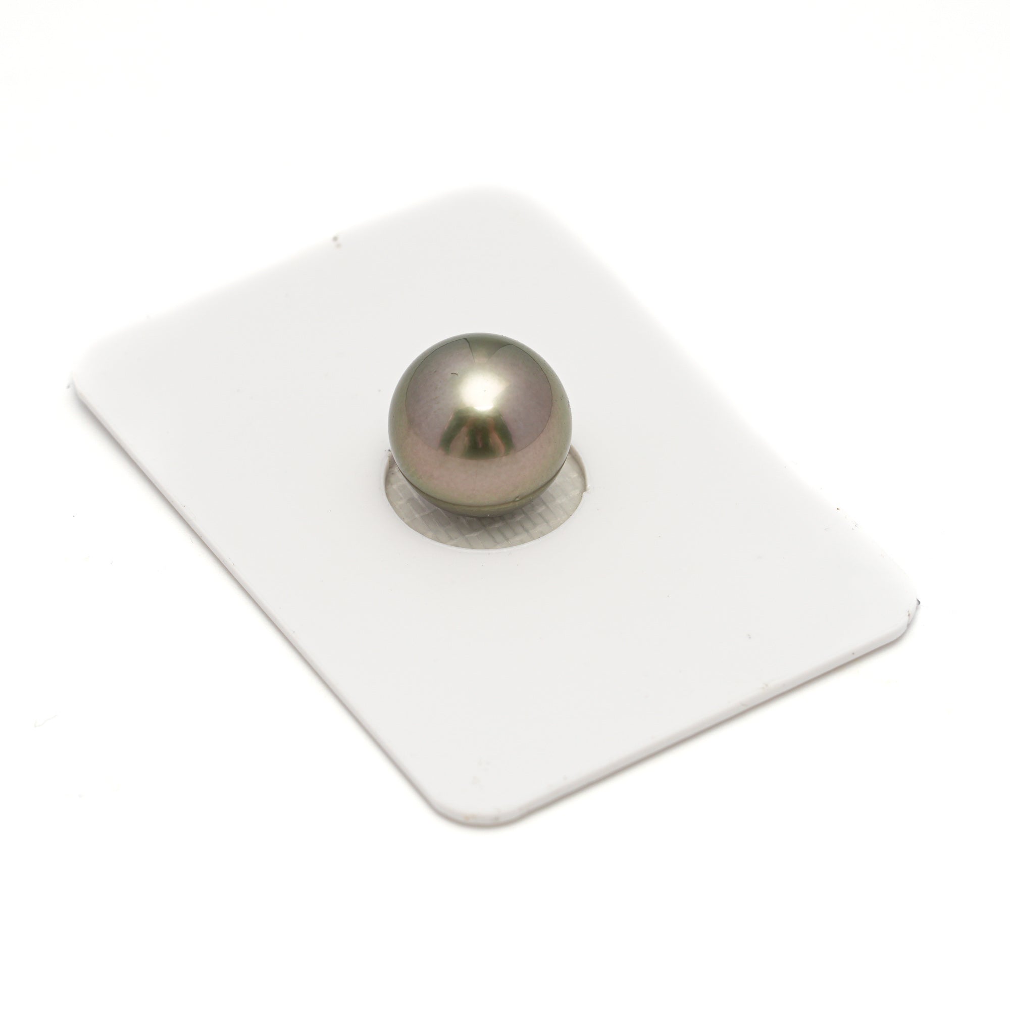 1pcs Olive Green 11.1mm - SR AAA Quality Tahitian Pearl Single LP2237 OR11