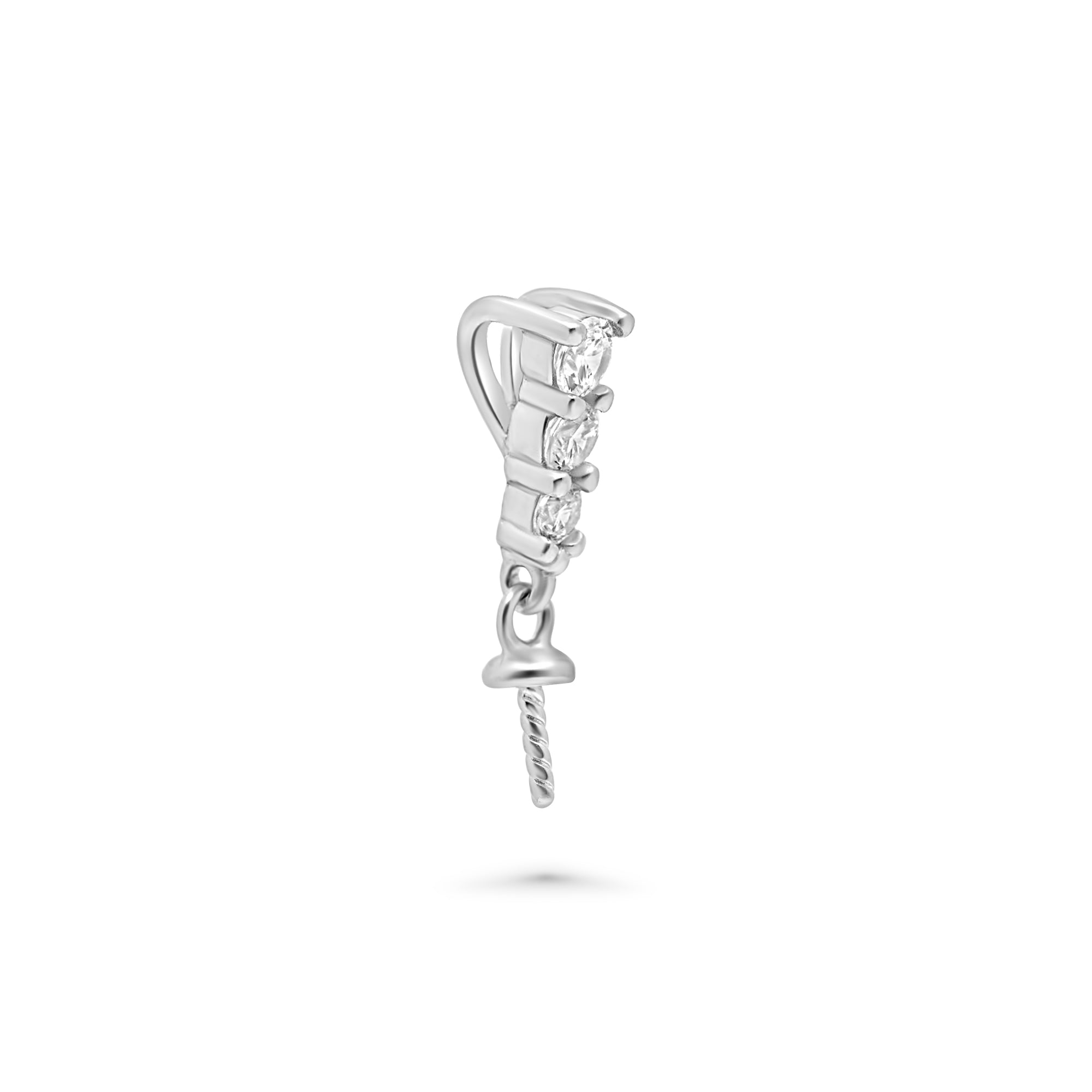 Pendant Clasp 925 Silver for Pearl SC499/SC499G