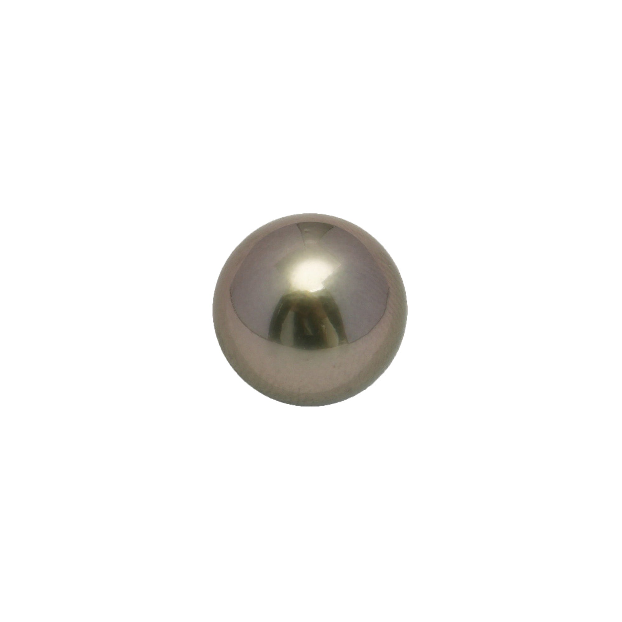 1pcs "High Luster" Olive Green 11.7mm - RSR AAA Quality Tahitian Pearl Single LP2239 OR11