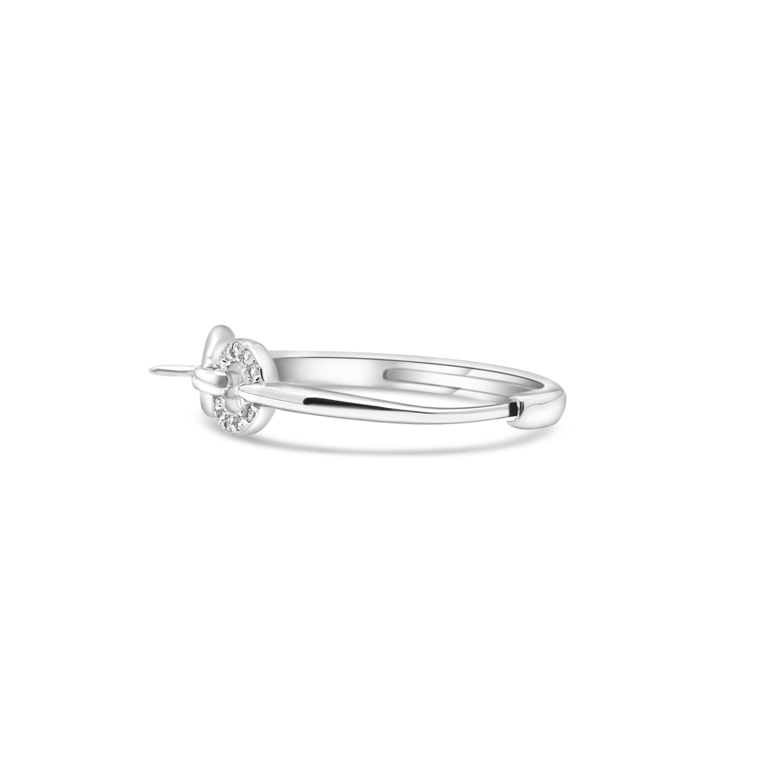 Adjustable Ring 925 Silver for pearl SC391