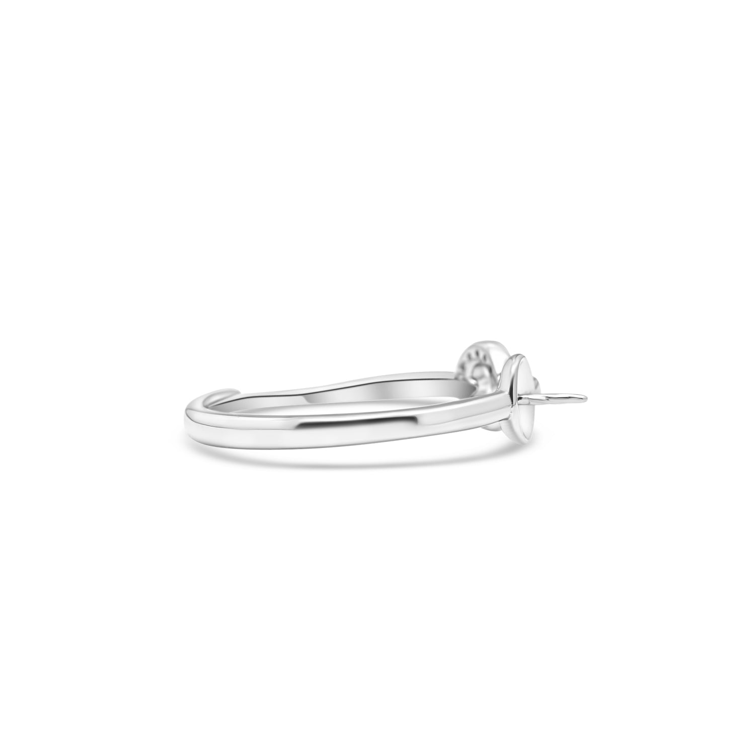 Adjustable Ring 925 Silver for pearl SC391