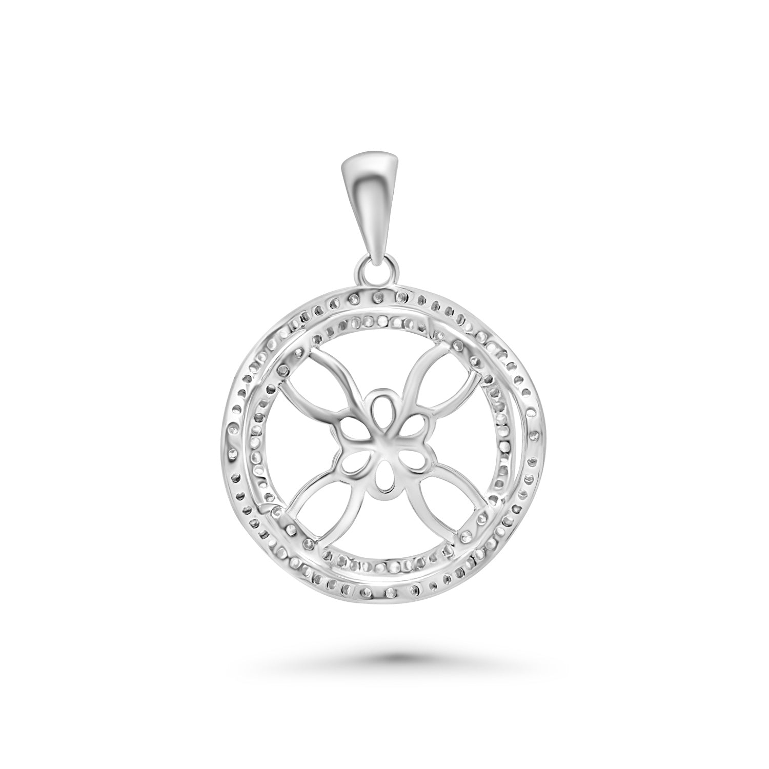 Pendant Clasps 925 Silver for pearl SC292