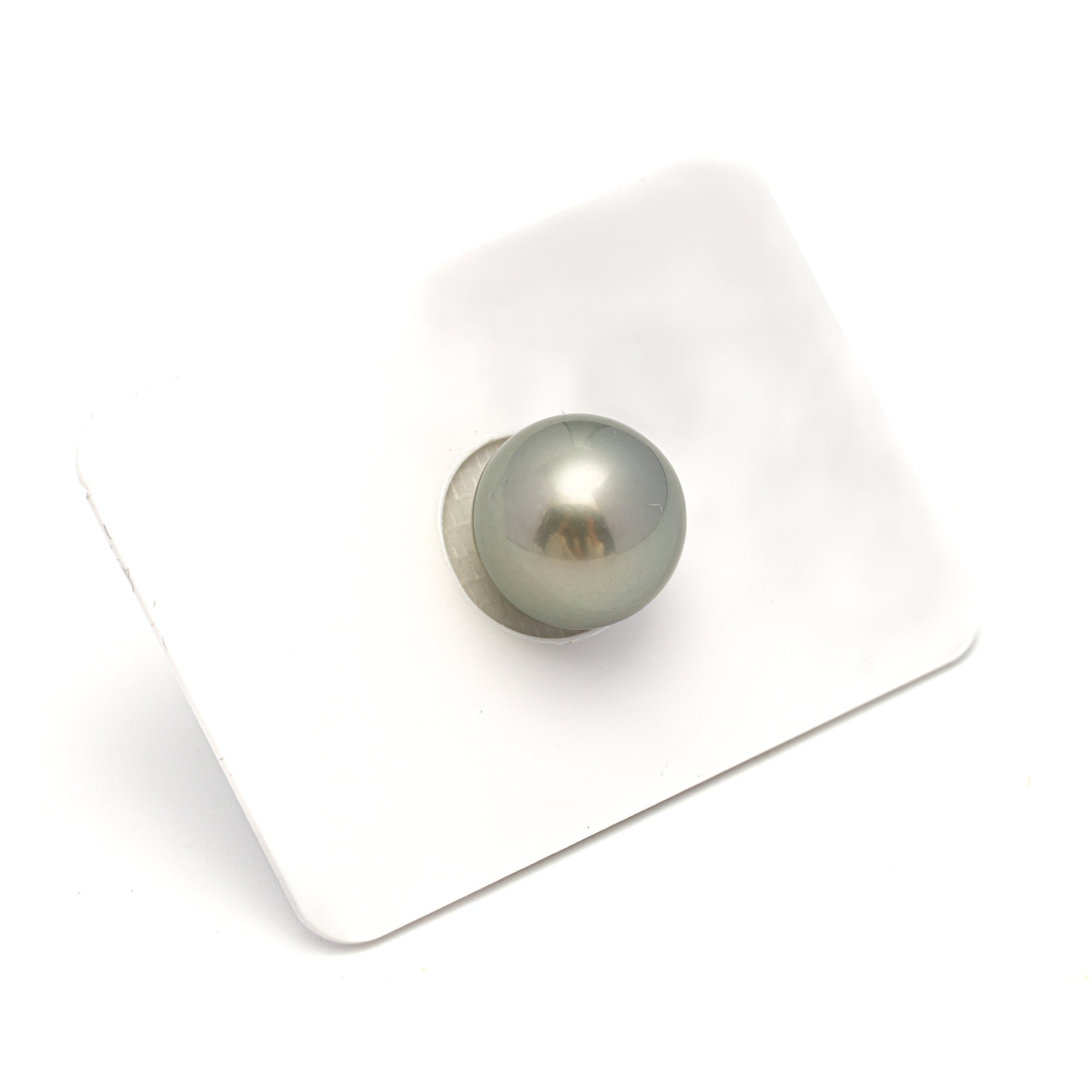 1pcs Light Green 12.3mm - RSR AAA/AA Quality Tahitian Pearl Single LP2259 OR12