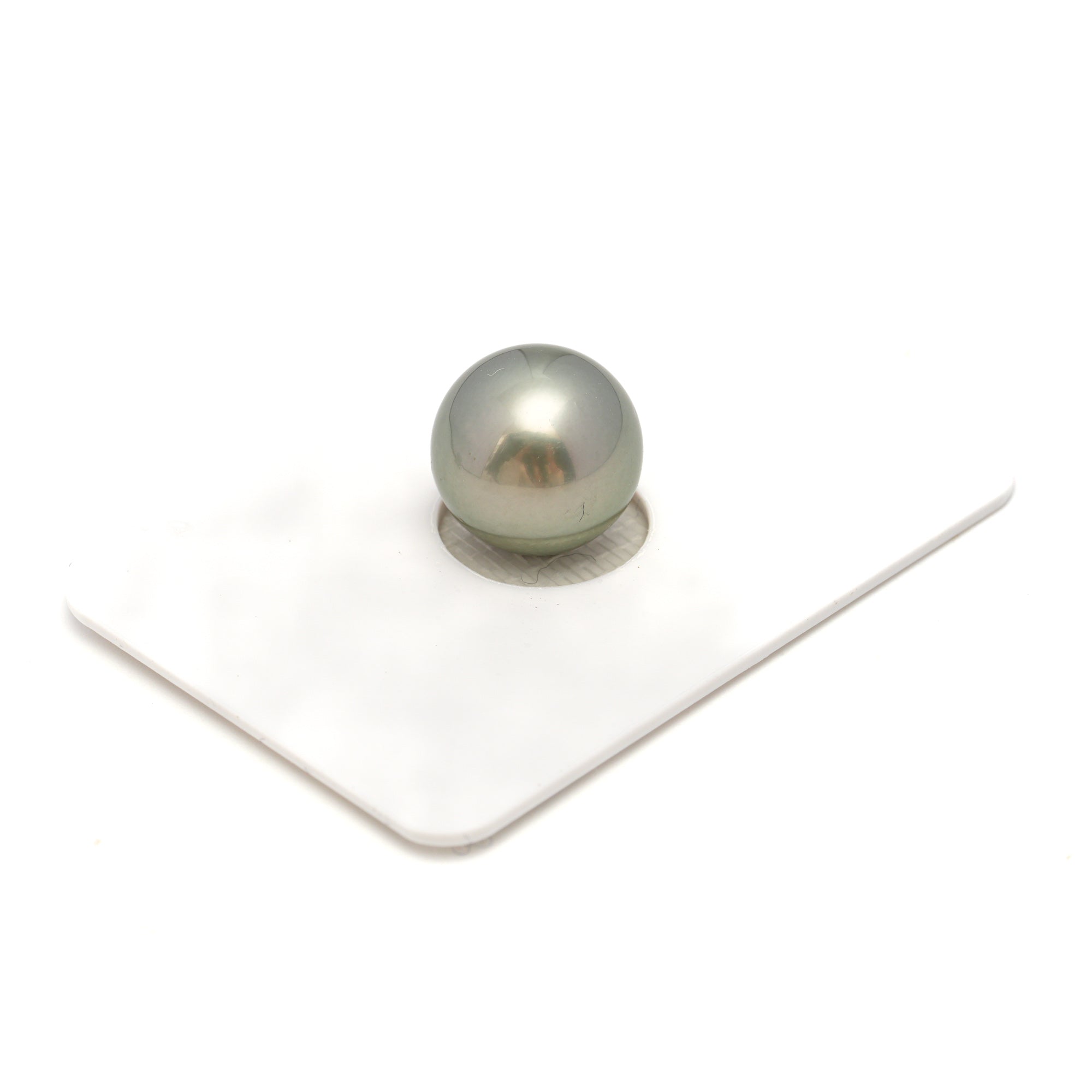 1pcs Light Green 12.3mm - RSR AAA/AA Quality Tahitian Pearl Single LP2259 OR12