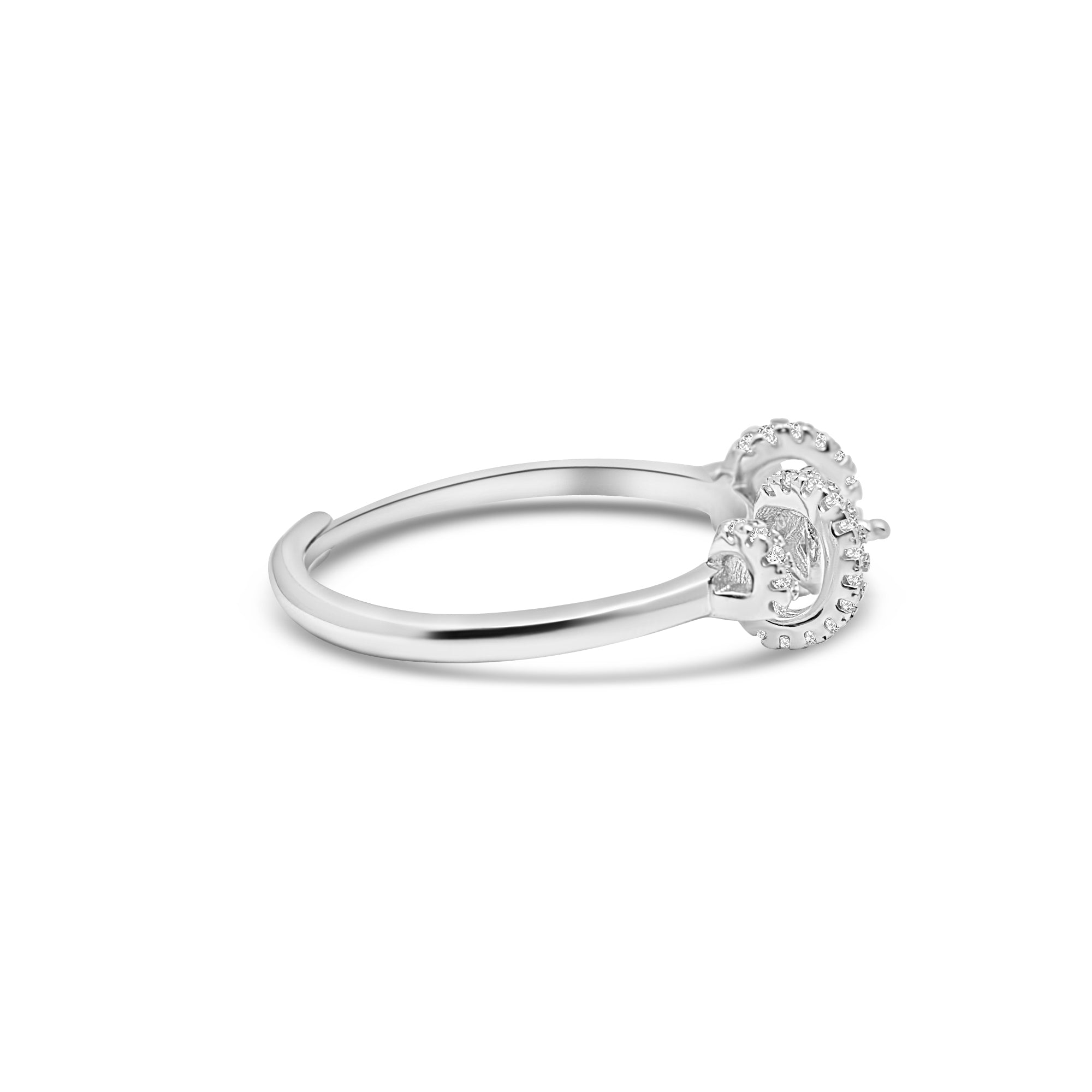 Adjustable Ring 925 Silver for Pearl SC230/SC230G