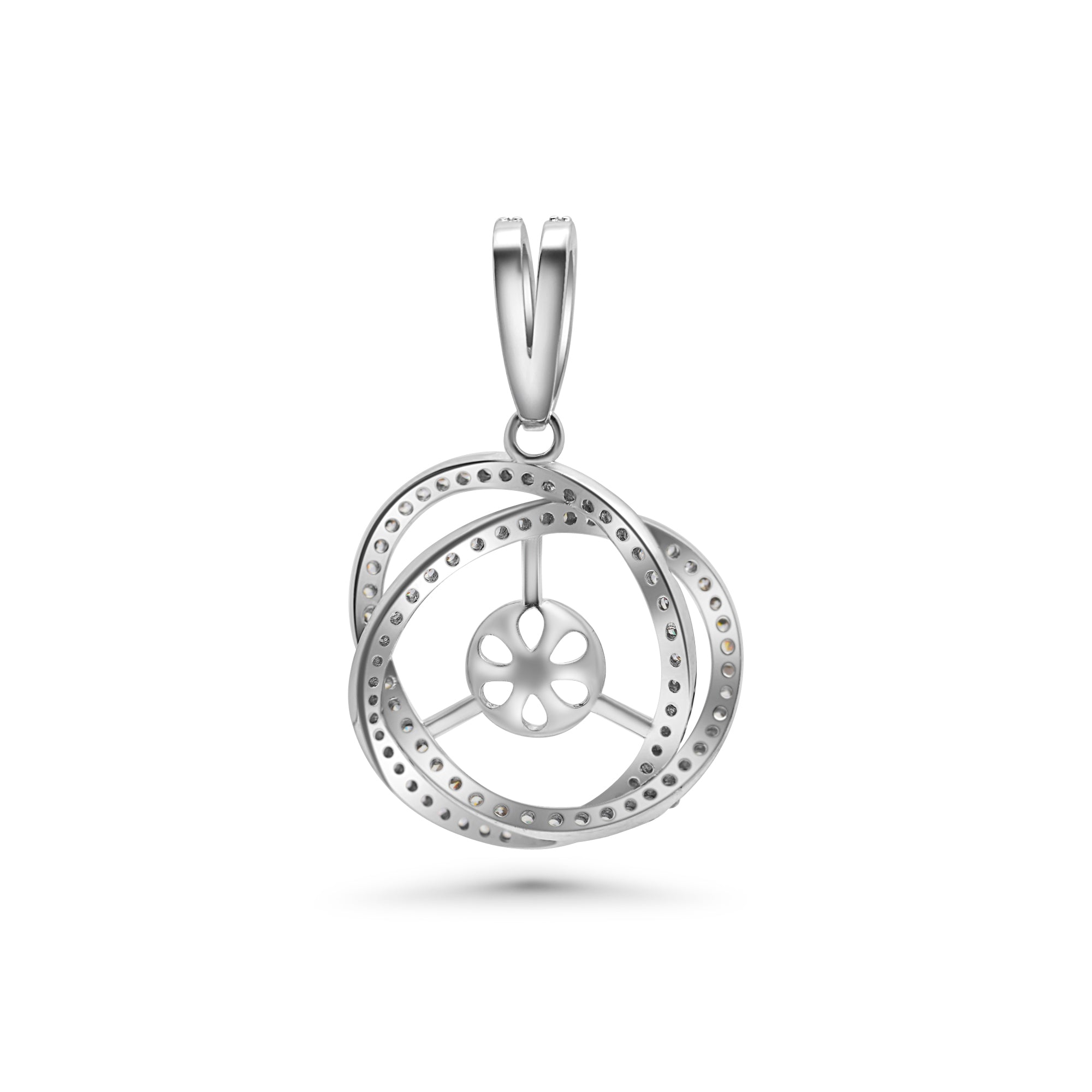 Pendant Clasp 925 Silver for Pearl SC479