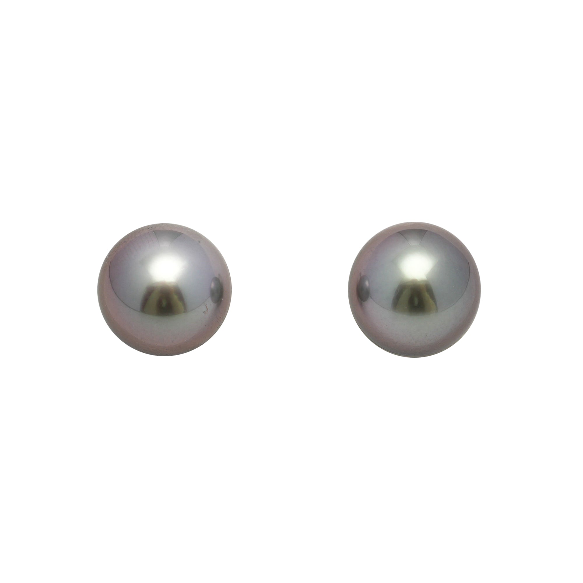 2pcs Cherry 10.7mm - RSR AAA Quality Tahitian Pearl Pair ER1689 OR11