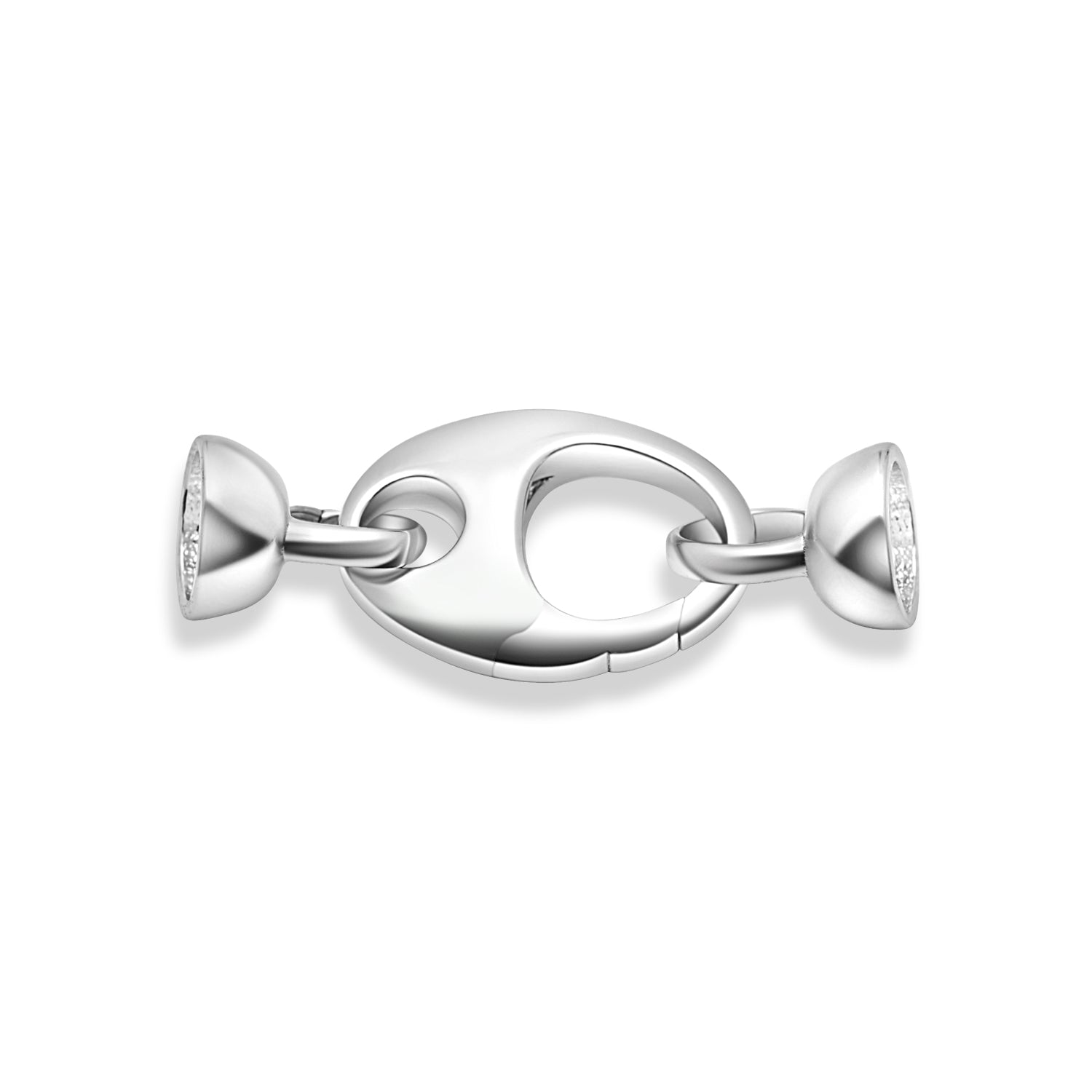 Ball Clasp 925 Silver for Pearl Necklace or Bracelet SC294