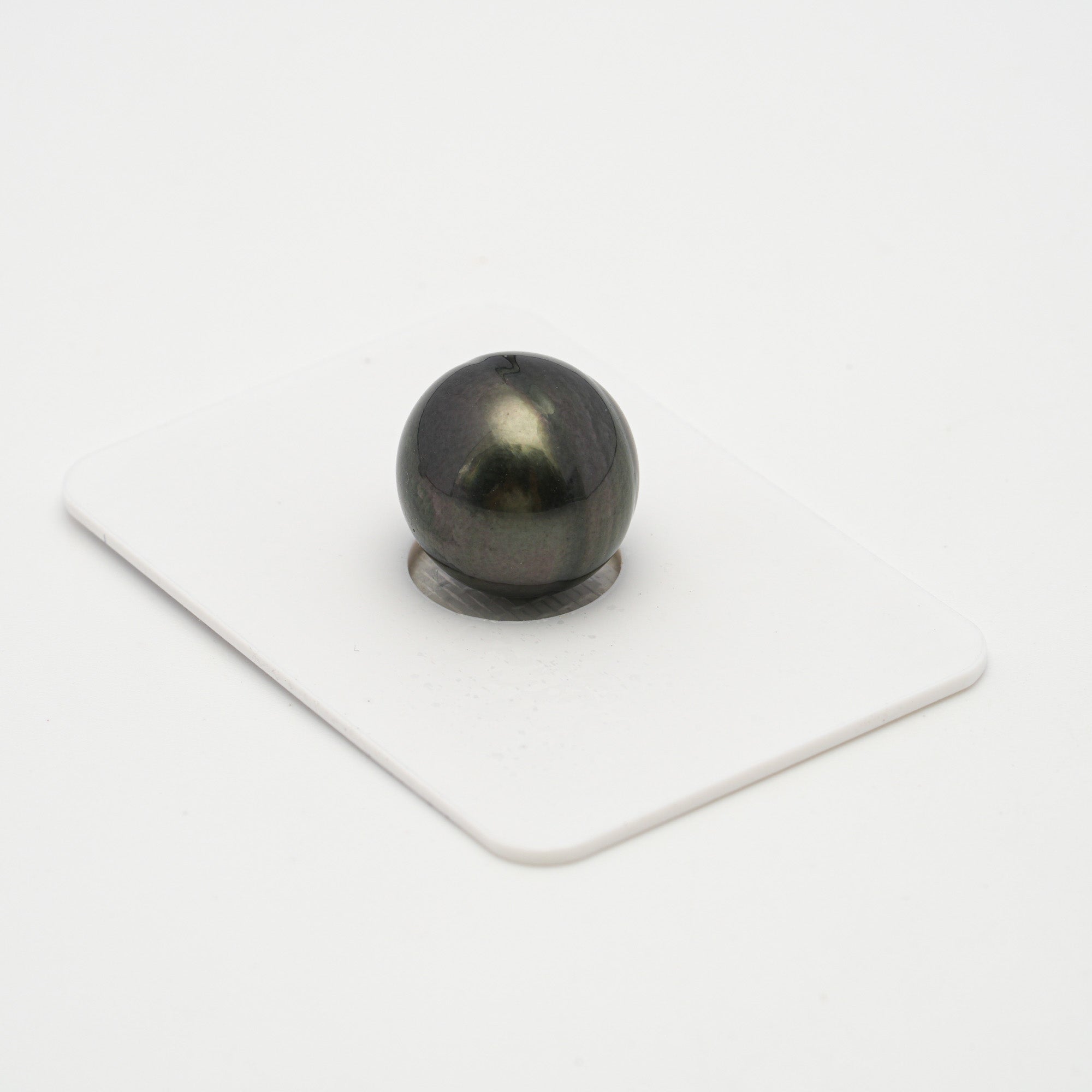 1pcs Dark Green 14.2mm - NR AA/A Quality Tahitian Pearl Single LP1837 TH1